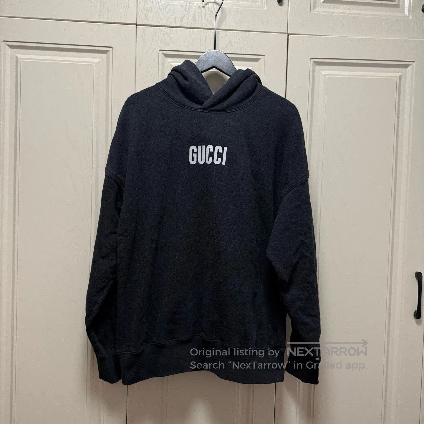 Gucci Gucci Letter Logo Back Print Hoodie. Size US M / EU 48-50 / 2 - 1 Thumbnail