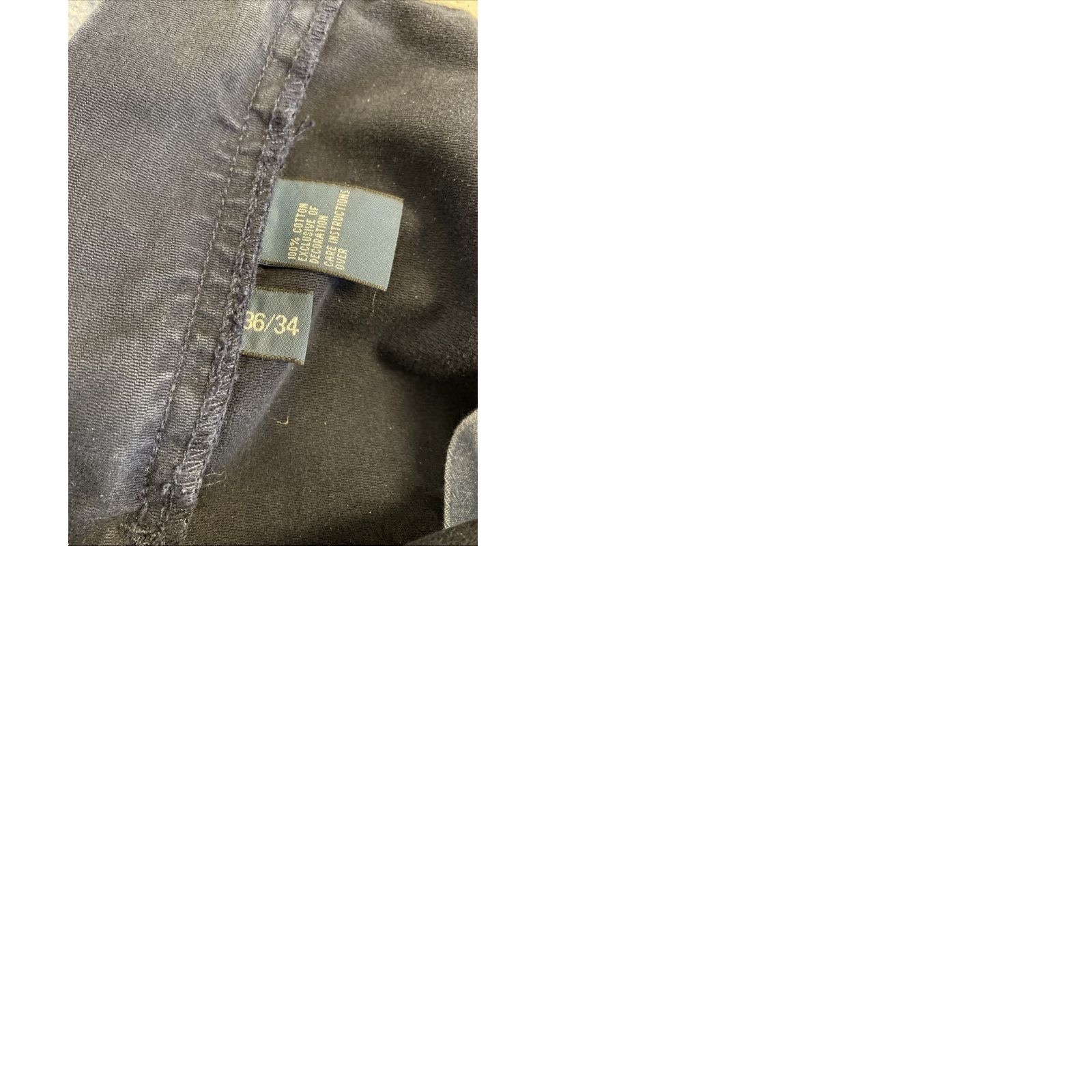 Polo Ralph Lauren VINTAGE Polo Ralph Lauren Jeans Pants Men 36x32 Navy Embroidered Twill /166-12 Size US M / EU 48-50 / 2 - 9 Thumbnail