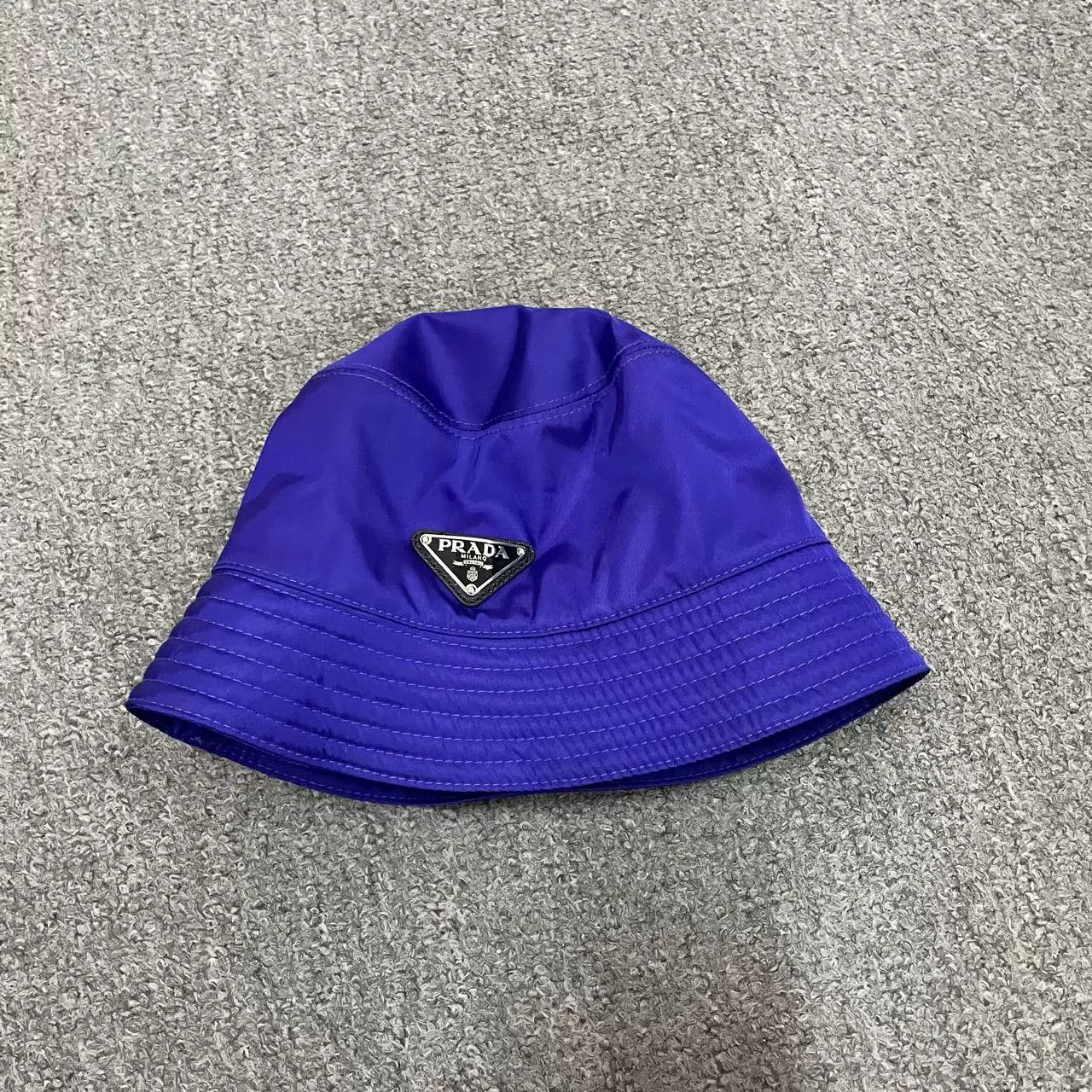 Prada PRADA Triangle Logo Bucket Hat Size ONE SIZE - 1 Thumbnail