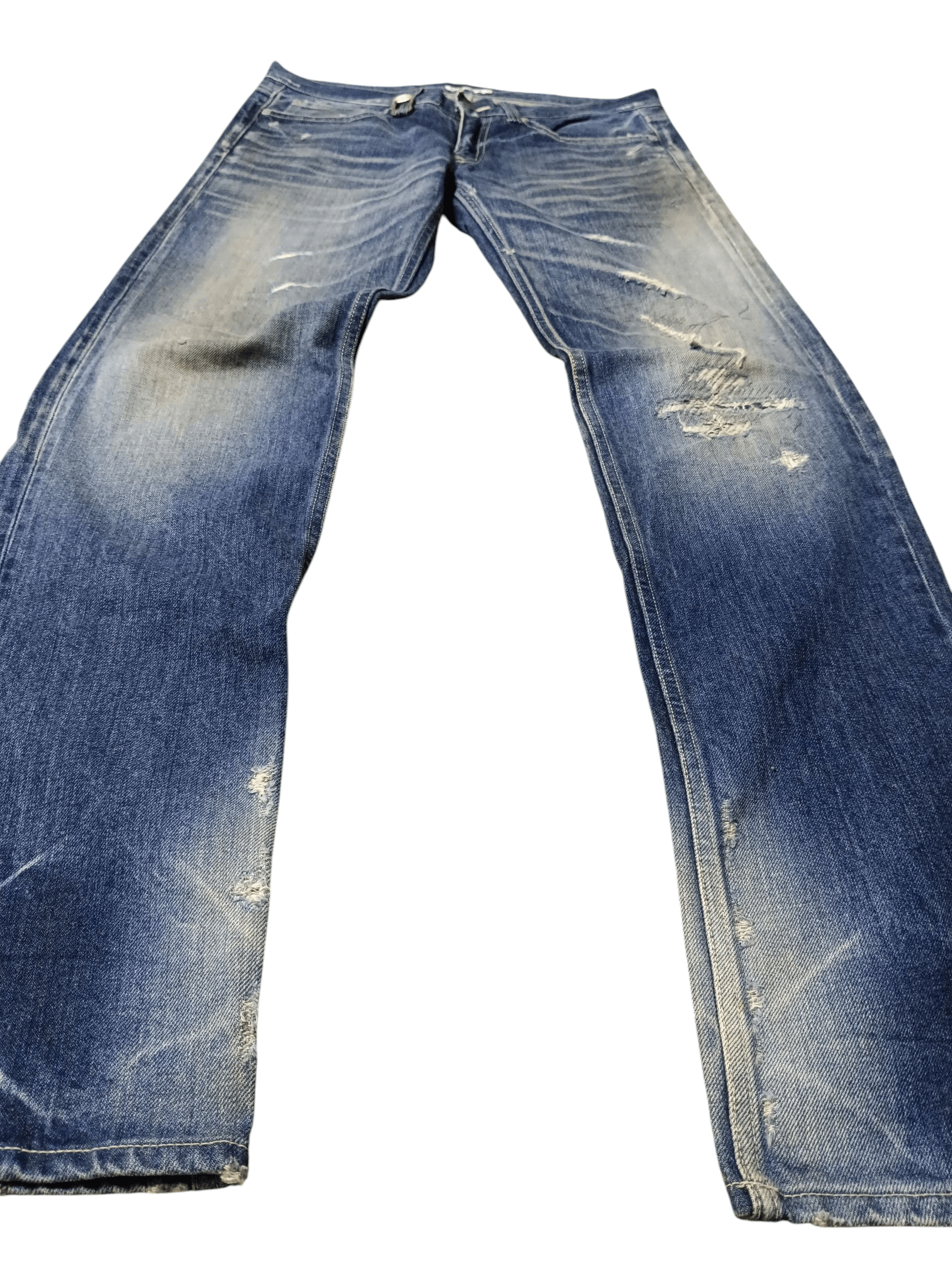 Ego Tripping Ego Tripping Distressed Denim Size US 34 / EU 50 - 7 Thumbnail