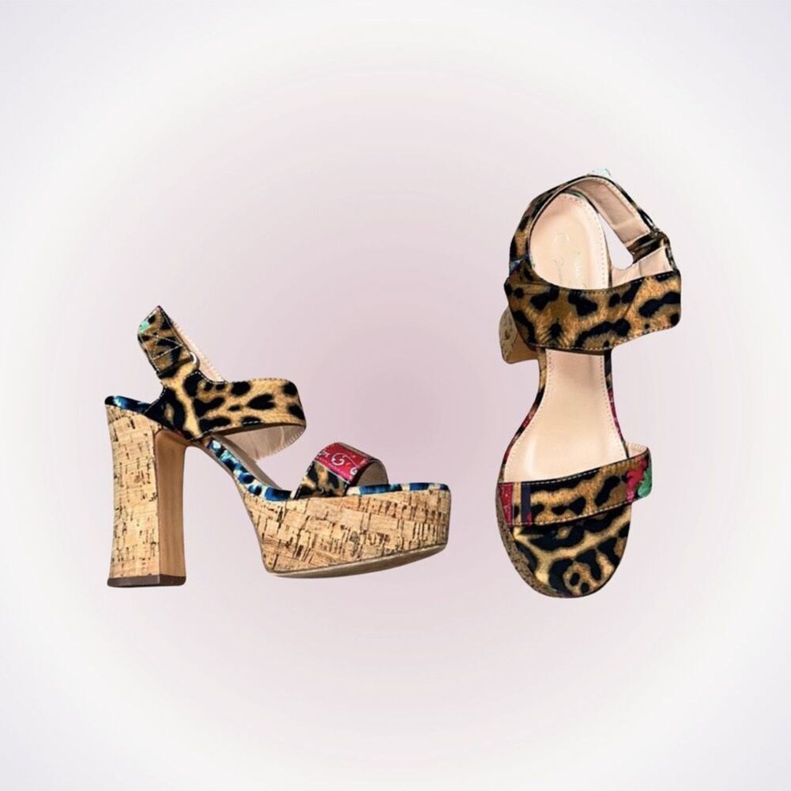 Other Antica Sartoria Italian Cork Platform Sandals | Sz 39 Size US 8.5 / IT 38.5 - 1 Thumbnail