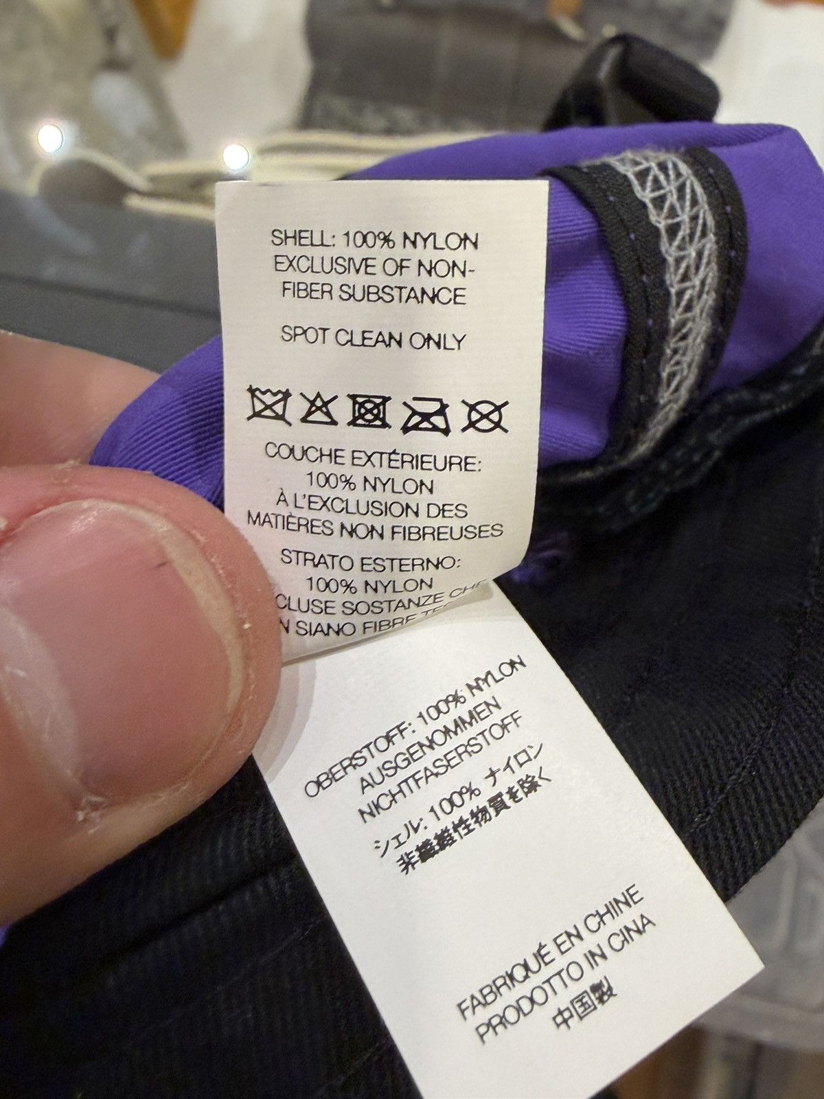 Supreme Supreme Reflective Stitching Camp Cap - Purple Size ONE SIZE - 8 Thumbnail