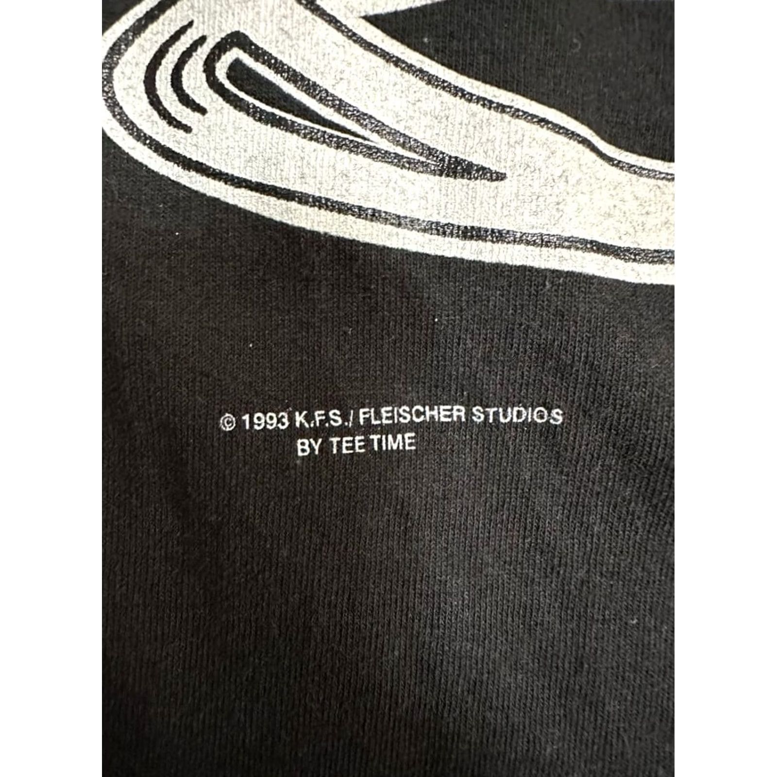 Fruit Of The Loom VINTAGE Betty Boop Metropolis Parody T-Shirt 90s XL Fruit of the Loom Cartoon Mens Size US XL / EU 56 / 4 - 6 Thumbnail