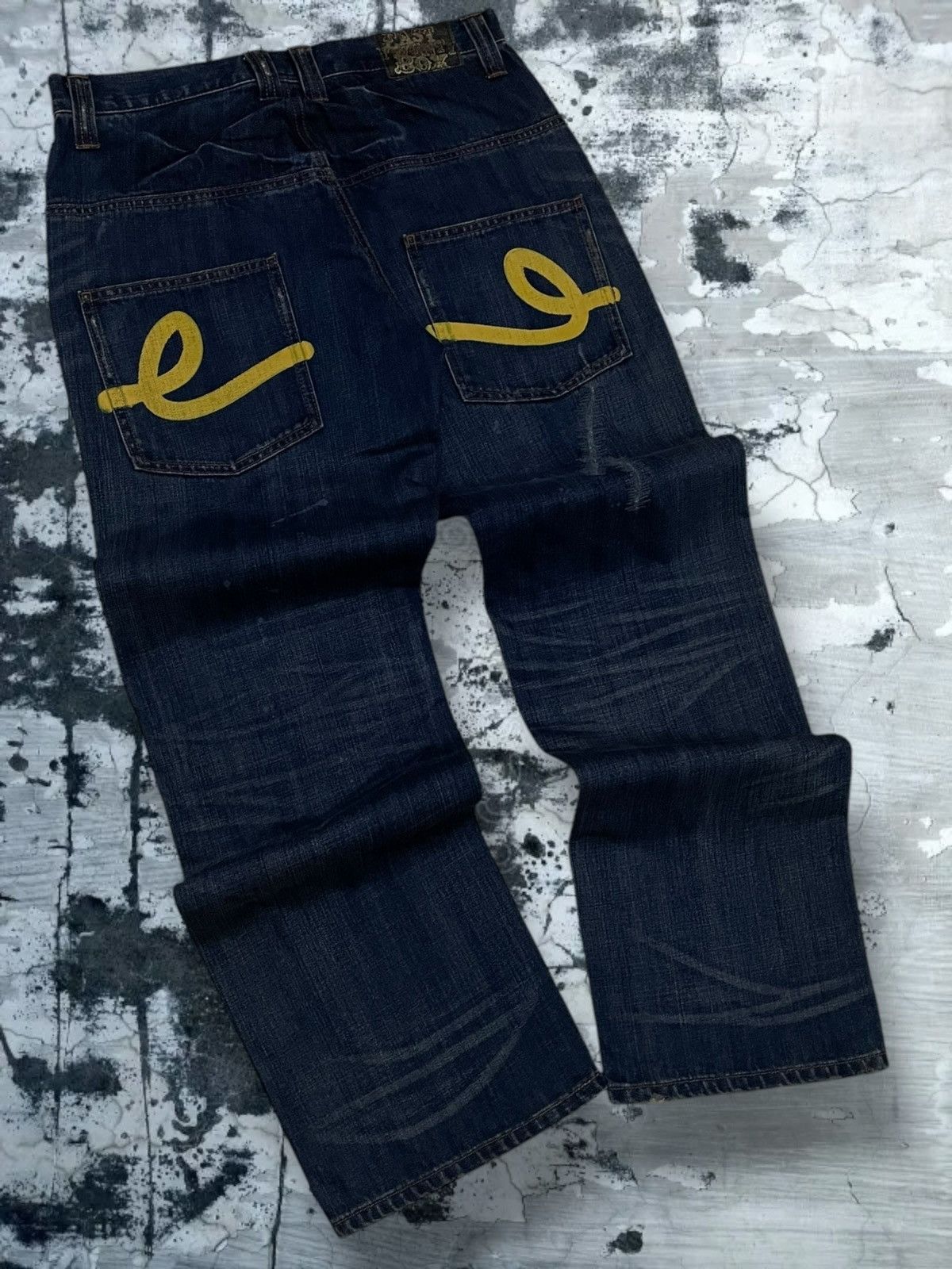 Hysteric Glamour Vintage Japan Designer Identifying Label Patchwork Denim Size US 31 - 11 Thumbnail