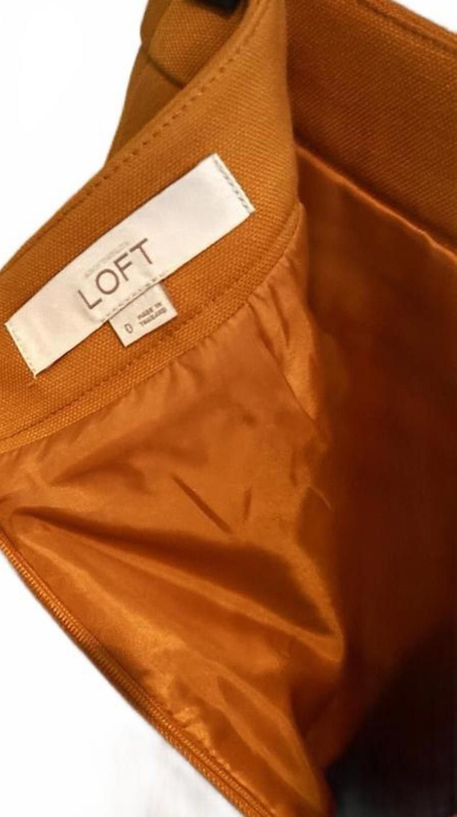 Ann Taylor Ann Taylor LOFT Wool Blend Straight Pencil Skirt Brown Size 32" / US 10 / IT 46 - 4 Thumbnail