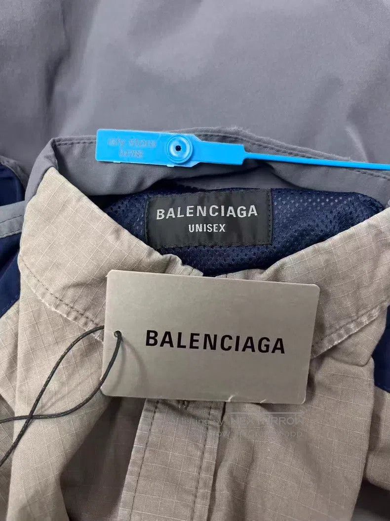 Balenciaga Balenciaga Collared Patch Pocket Long Sleeve Shirt Size US L / EU 52-54 / 3 - 5 Thumbnail