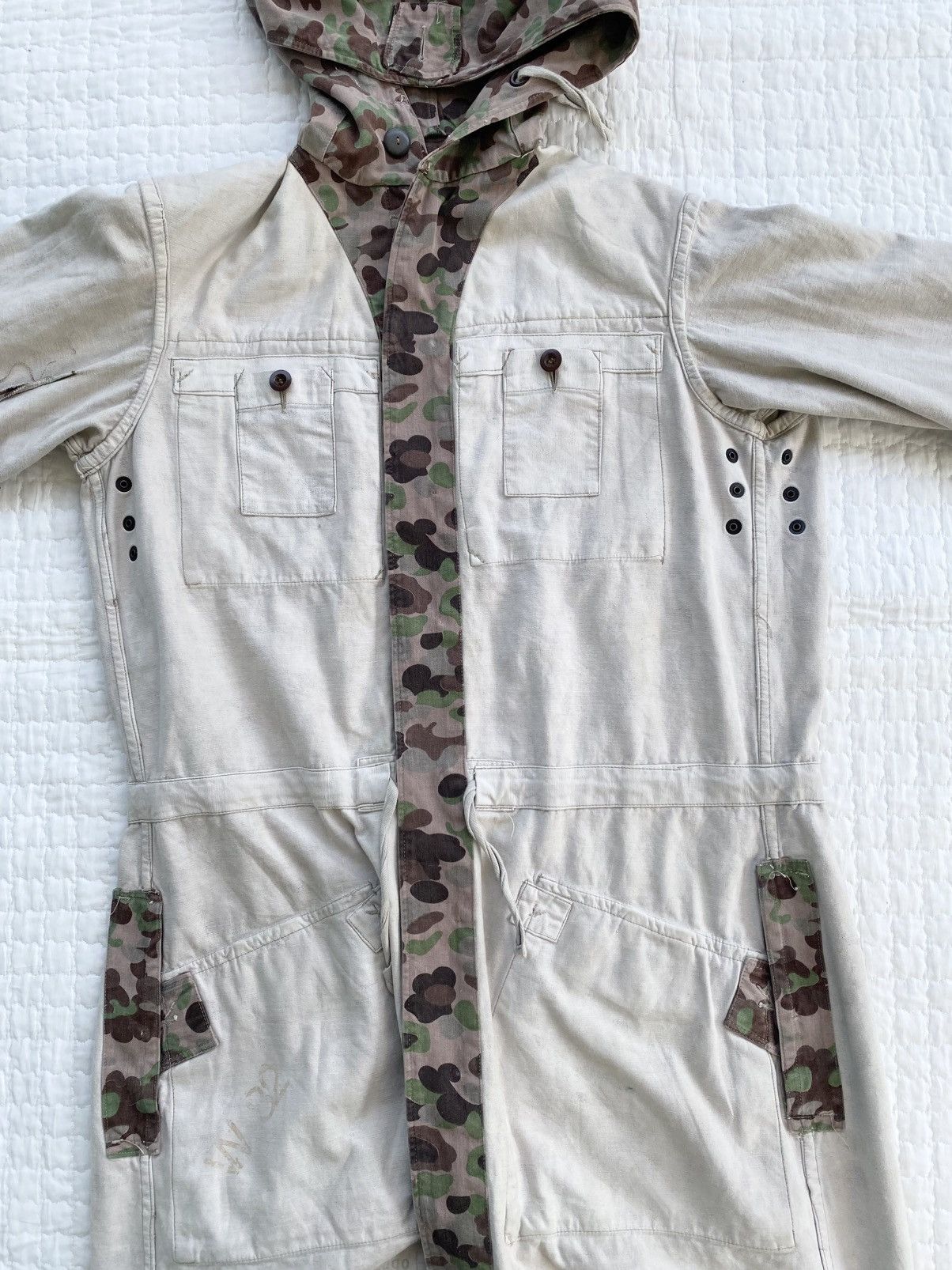 Vintage Vintage 1960s Aussie Parka Jacket – Pia Camouflage Size US L / EU 52-54 / 3 - 14 Thumbnail