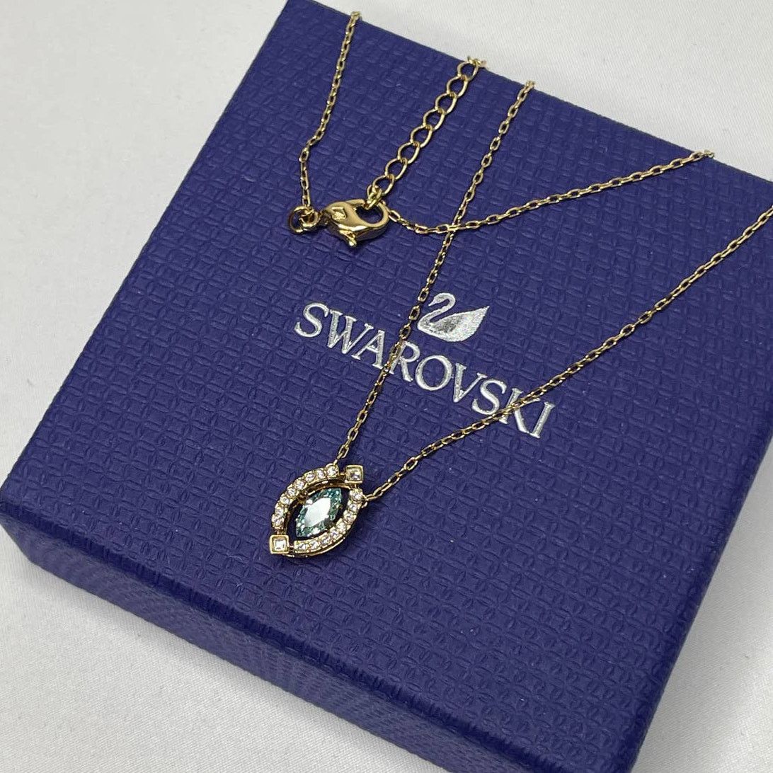 Swarovski Swarovski Sparkling Dance necklace Green Size ONE SIZE - 5 Thumbnail