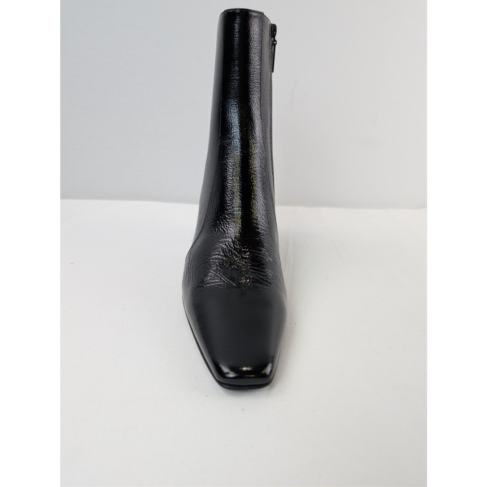 Saint Laurent Paris o1rshd1 Naplack Hero Calf Rainer 75 Boots in Nero Size US 12 / EU 45 - 14 Thumbnail