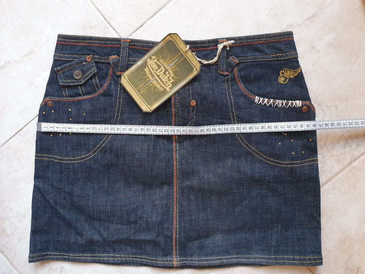 Von Dutch Von Dutch denim mini skirt sz 30 Size 27" / US 4 / IT 40 - 7 Thumbnail