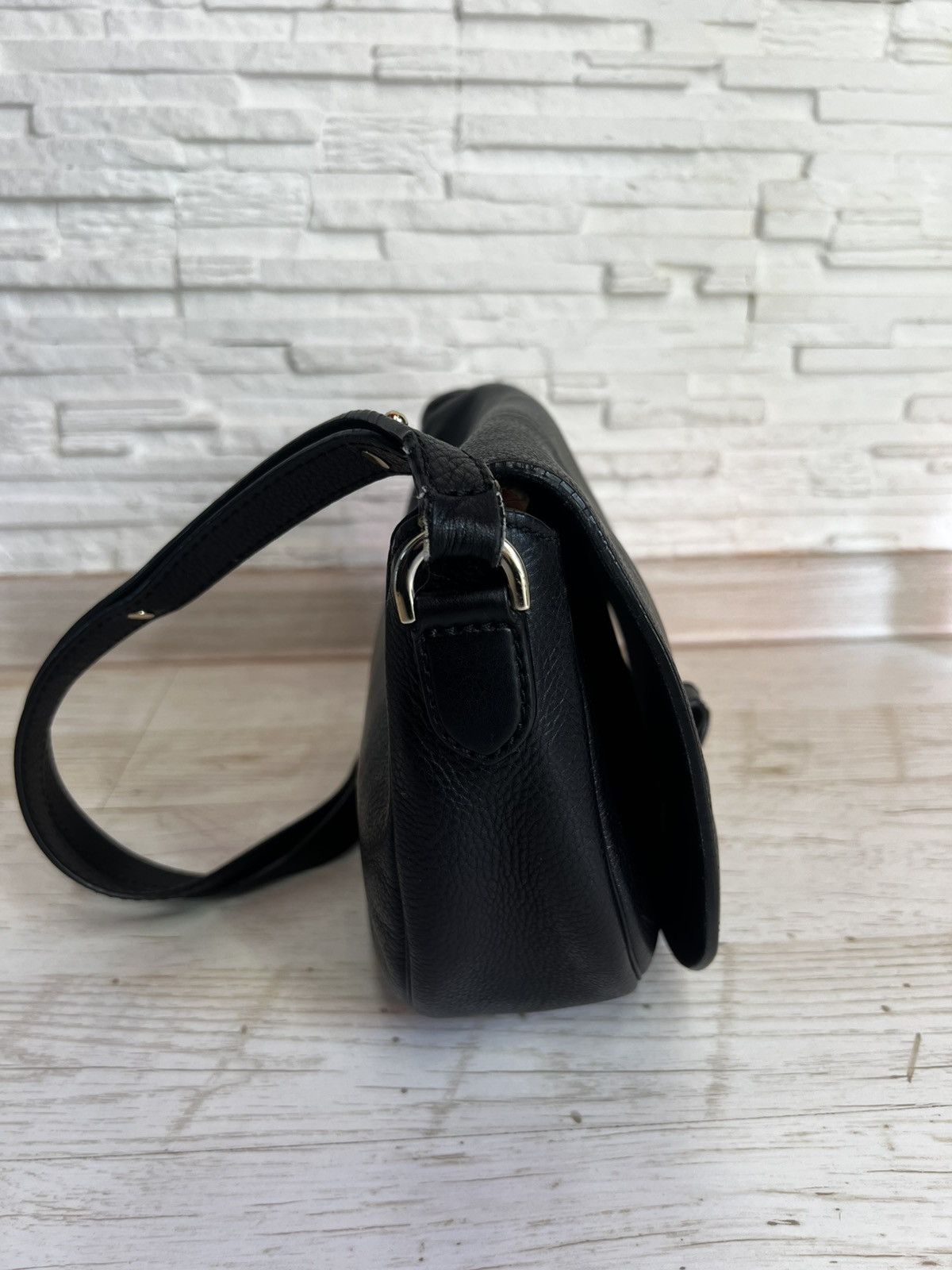 Mulberry Mulberry Tessie Black Leather Crossbody Bag Size ONE SIZE - 4 Thumbnail