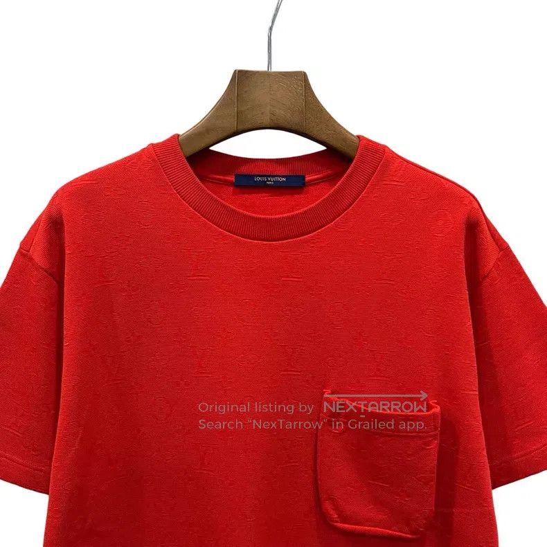 Louis Vuitton Louis Vuitton Red full-print short-sleeved T-shirt Size US S / EU 44-46 / 1 - 3 Thumbnail