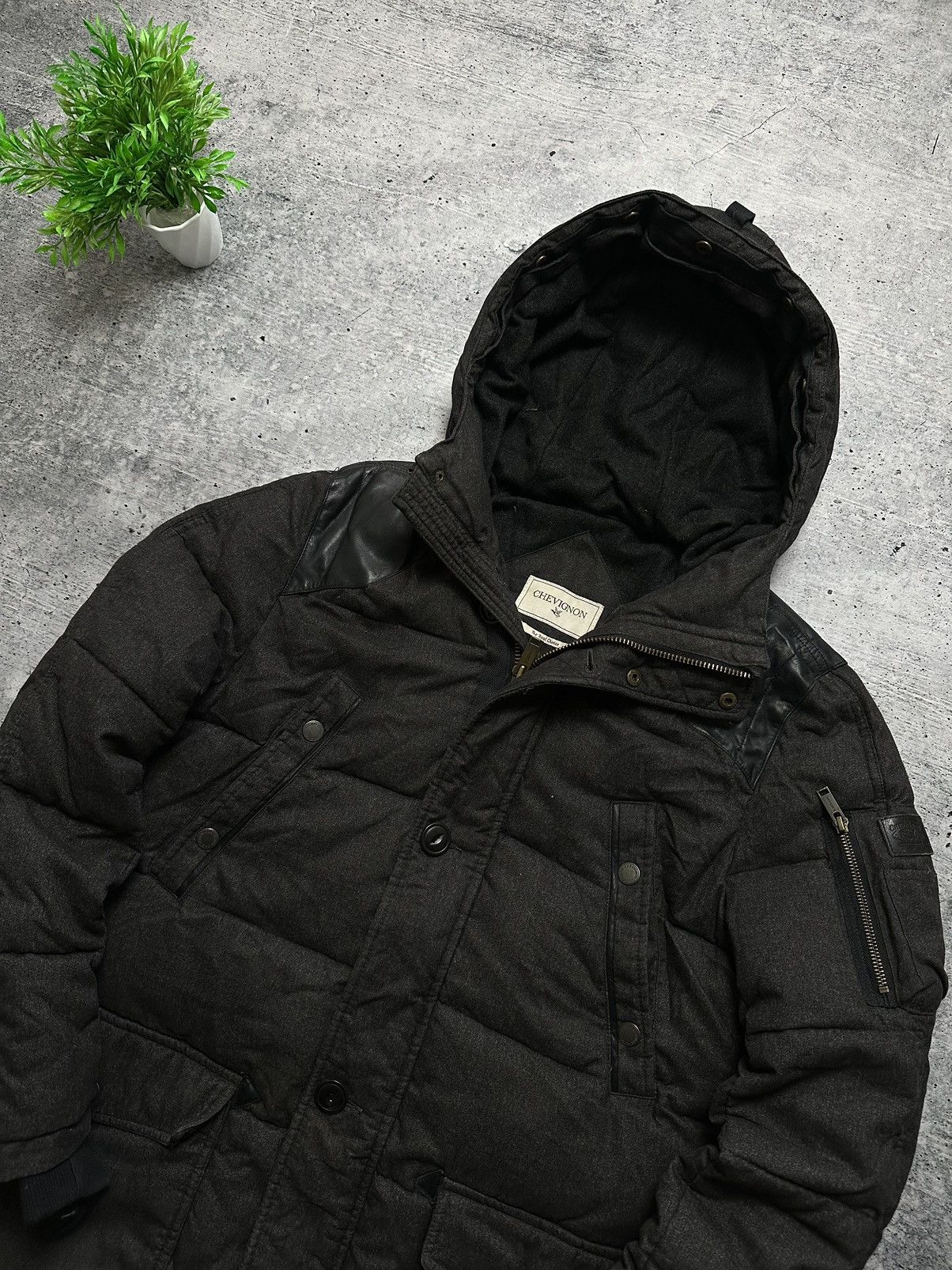Chevignon Vintage Chevignon Down Puffer TOGS Parka Jacket Size US M / EU 48-50 / 2 - 3 Thumbnail