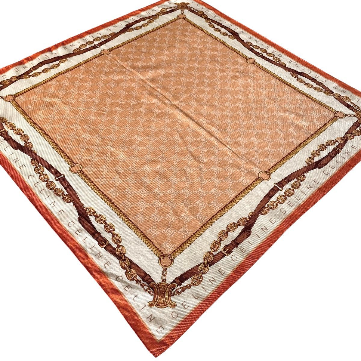Celine Lot Of 2 Celine Paris Large Designer Handkerchief Size ONE SIZE - 10 Thumbnail