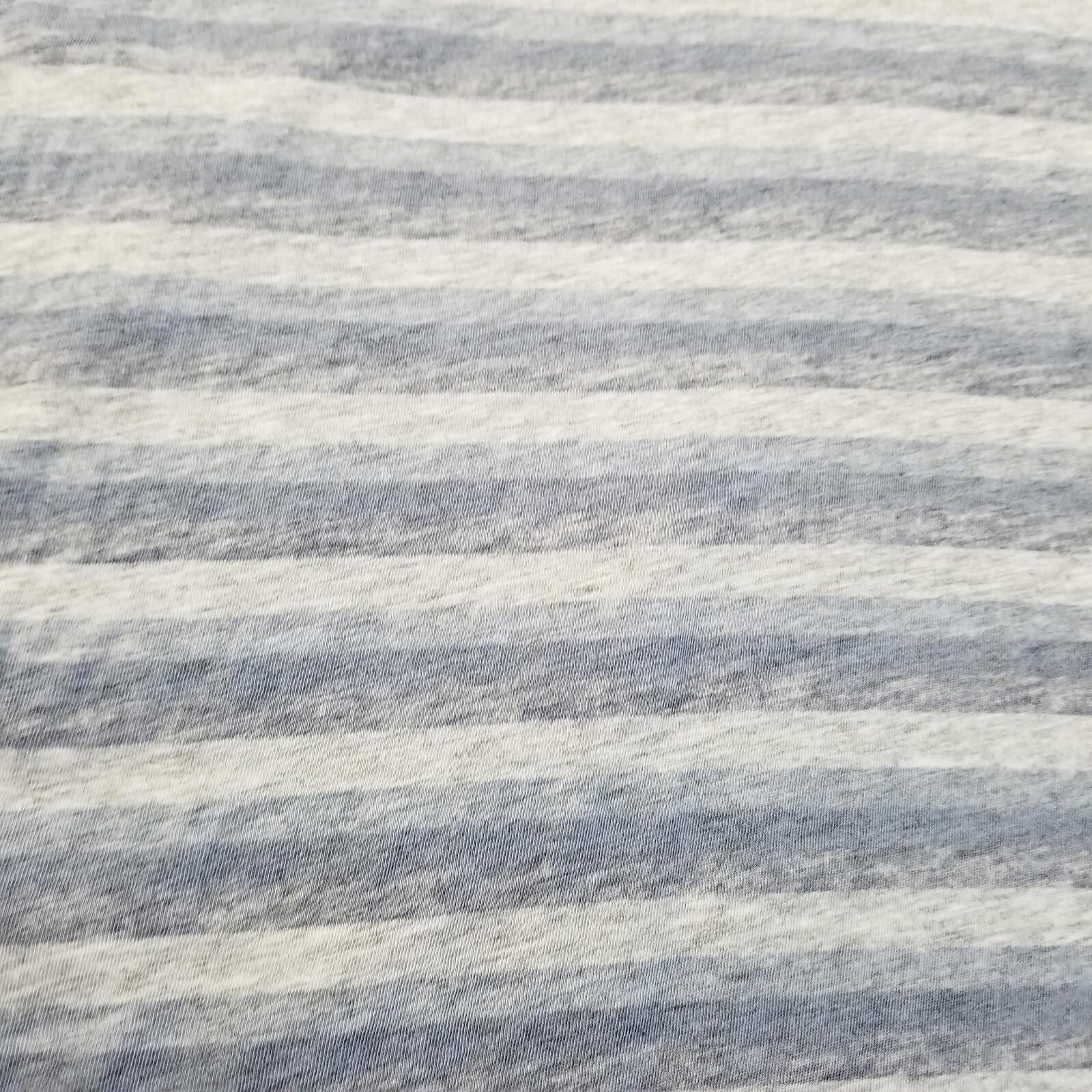 Tommy Bahama Tommy Bahama Large Striped Blue & Gray Heathered Polo Size US L / EU 52-54 / 3 - 4 Thumbnail