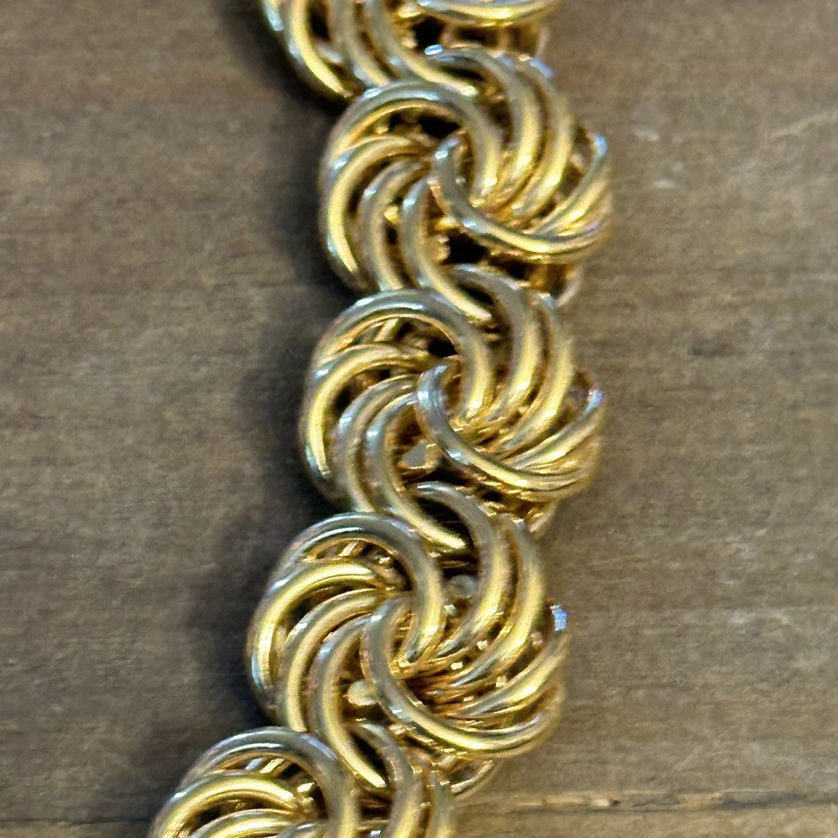 Vintage Vintage swirly link chain necklace Size ONE SIZE - 3 Thumbnail