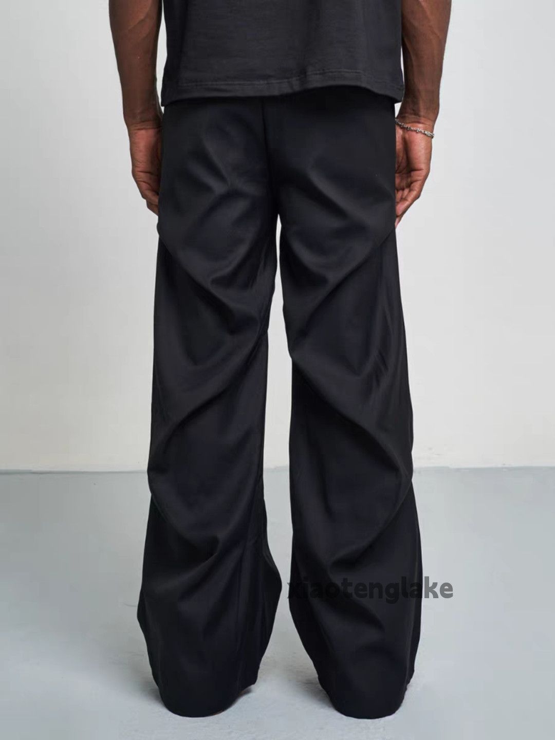Designer Utility pleated loose baggy skate hiphop yuppie pants Size US 28 / EU 44 - 5 Thumbnail