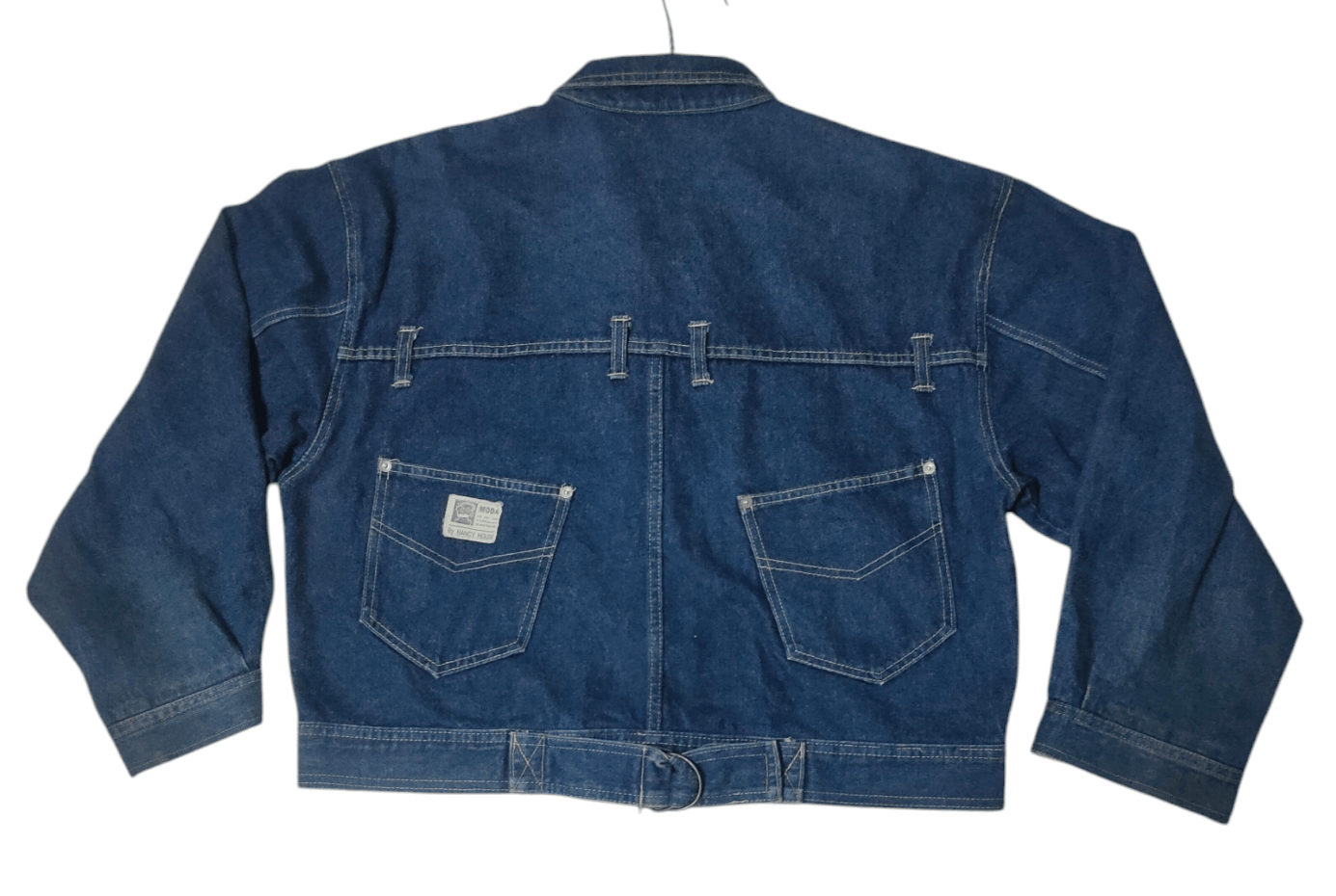 Japanese Brand × Vintage Vintage Denim jacket Moda by nancy house Size US XL / EU 56 / 4 - 2 Thumbnail