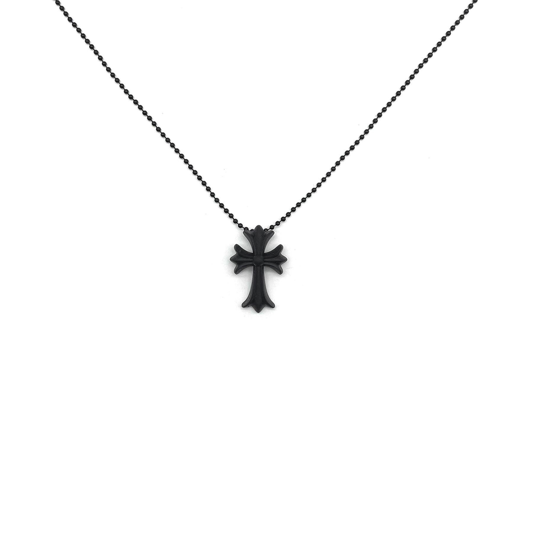 Chrome Hearts CHROME HEARTS Campana Cross Small Braid Pendant