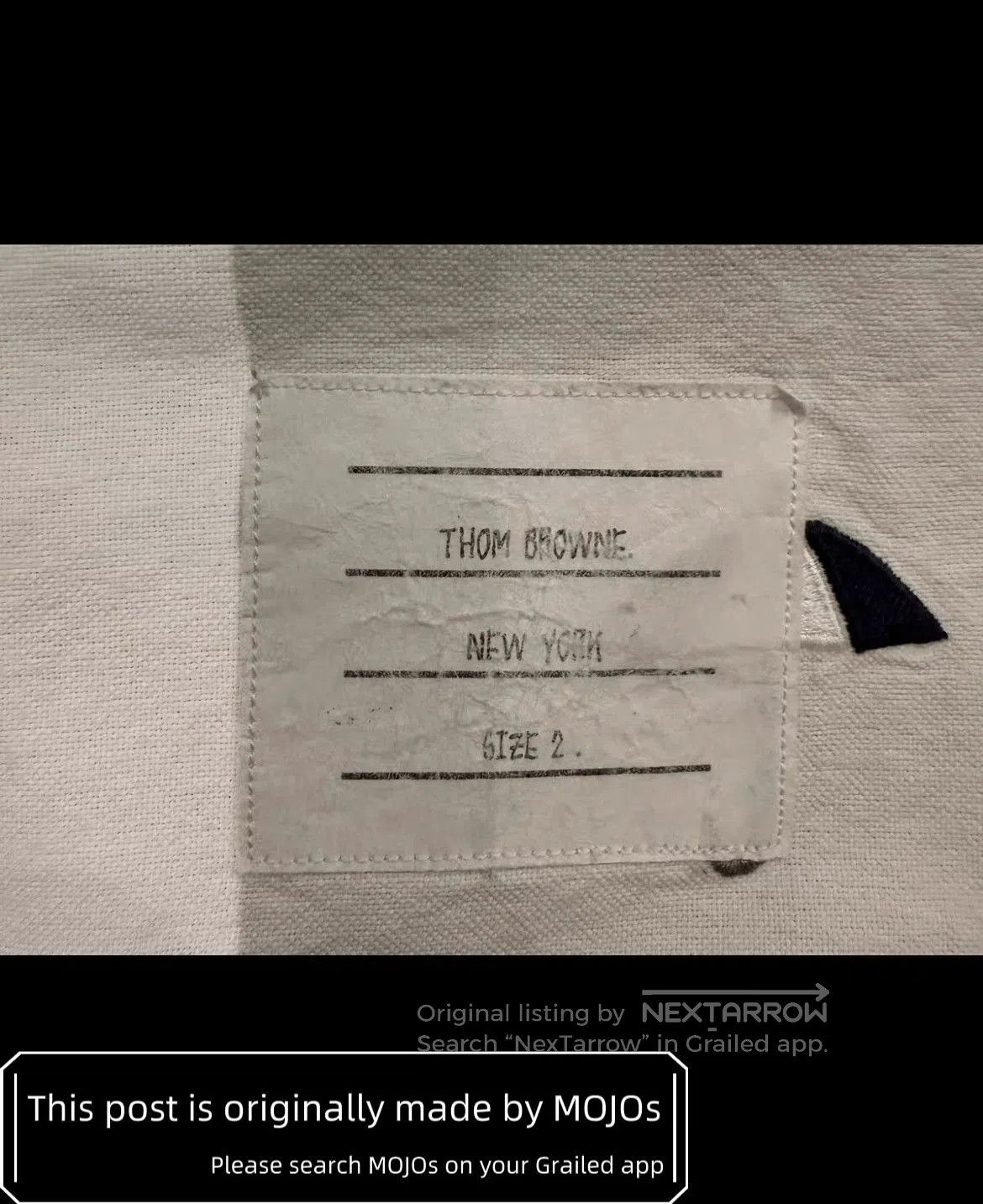 Thom Browne Sz 2 Thom Browne Drawing Things Pattern White Shirt. Size US M / EU 48-50 / 2 - 4 Thumbnail