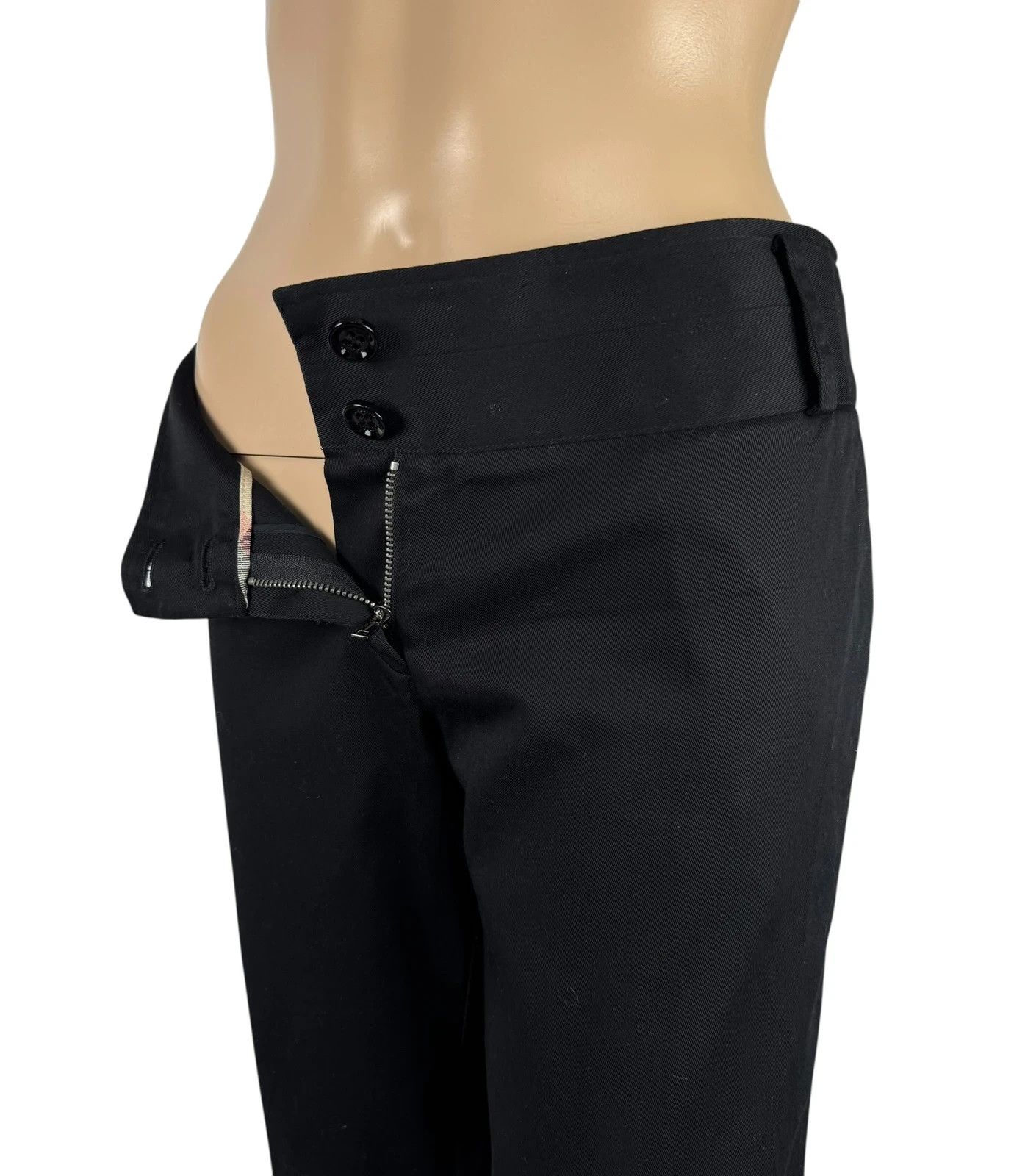 Burberry Burberry Brit Cropped Pants Cotton size UK14 ITA46 Size 32" / US 10 / IT 46 - 7 Thumbnail