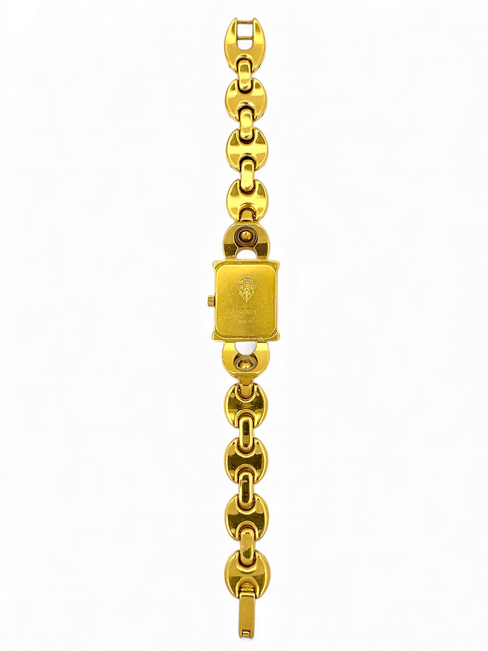 Gucci Gucci GG Horsebit Chain Gold Plated Tank Watch Vintage Size ONE SIZE - 10 Thumbnail