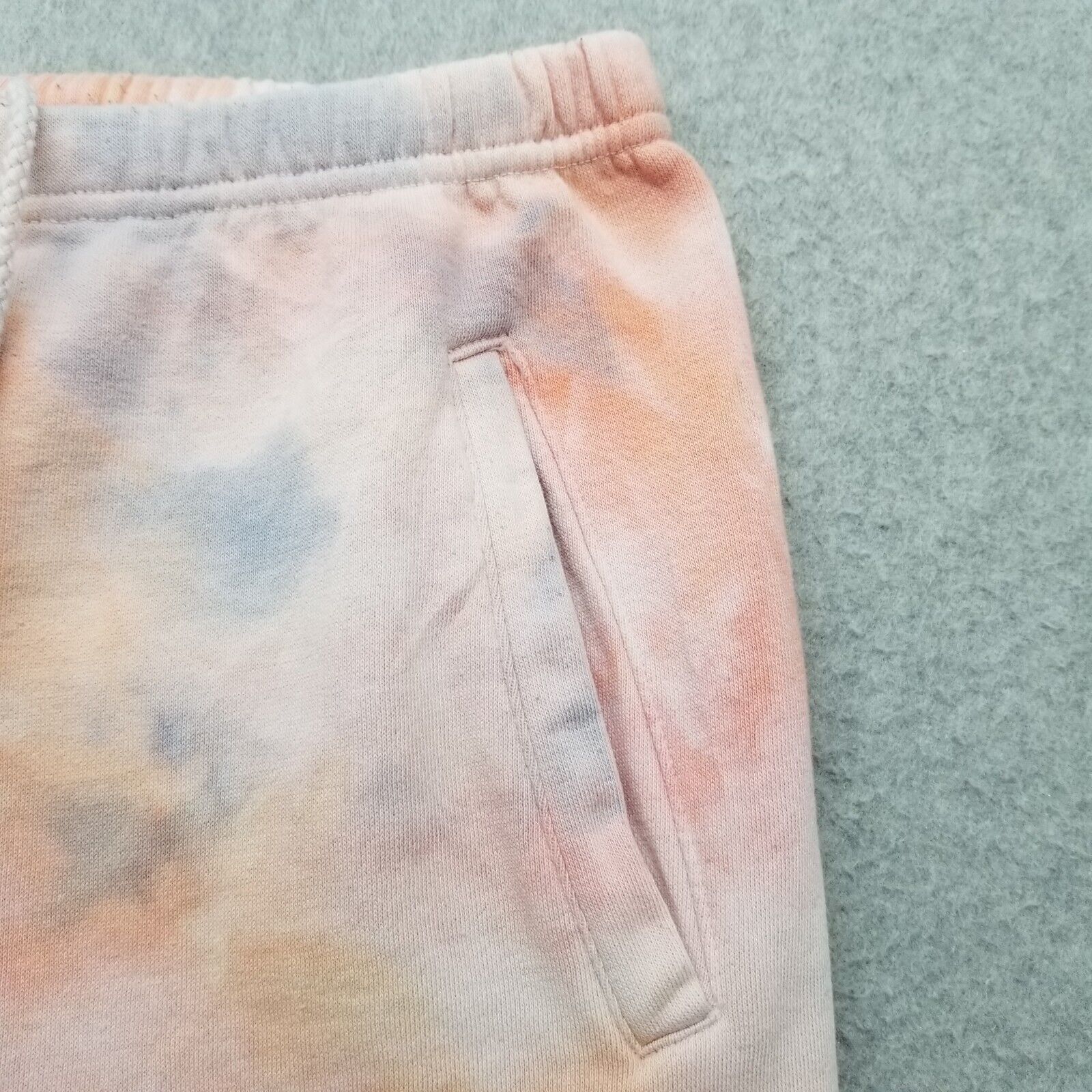 Other Clickbait Pants Womens Tie Dye Pockets Spell Out Logo Jogger Size 28" / US 6 / IT 42 - 6 Thumbnail