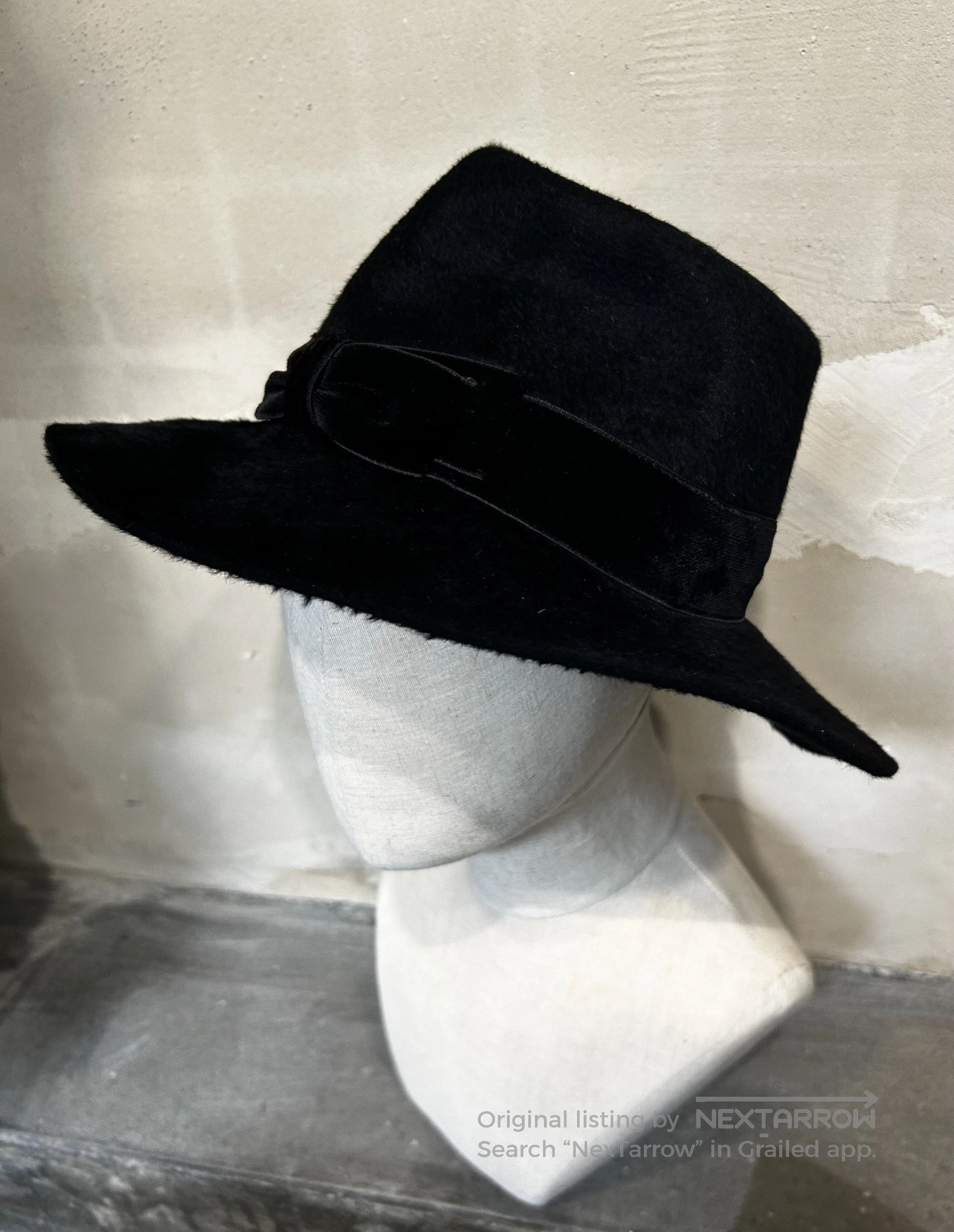 Number (N)ine Number (N)ine 07AW Runway Fedora. Size ONE SIZE - 6 Thumbnail