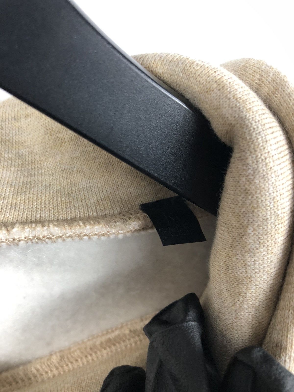 Fear of God Fear of God Essentials Logo Embossed Heather Oatmeal Hoodie Size US M / EU 48-50 / 2 - 4 Thumbnail