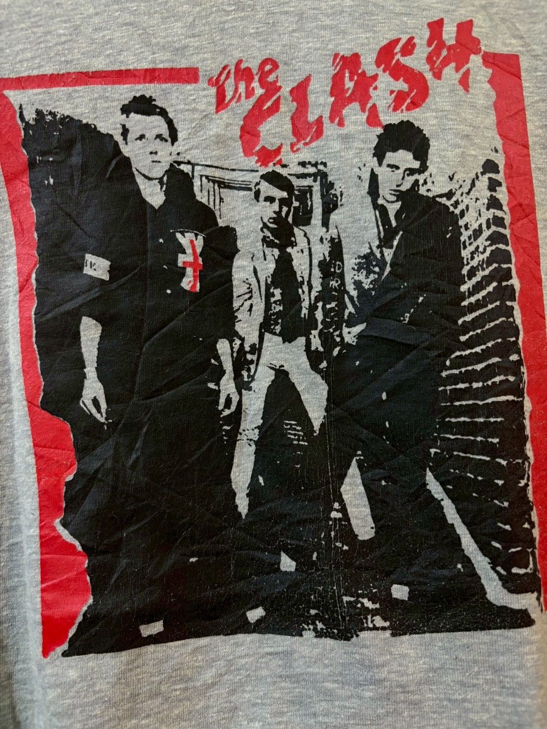 Band Tees The Clash vintage t shirt 80’s Size US XL / EU 56 / 4 - 2 Thumbnail