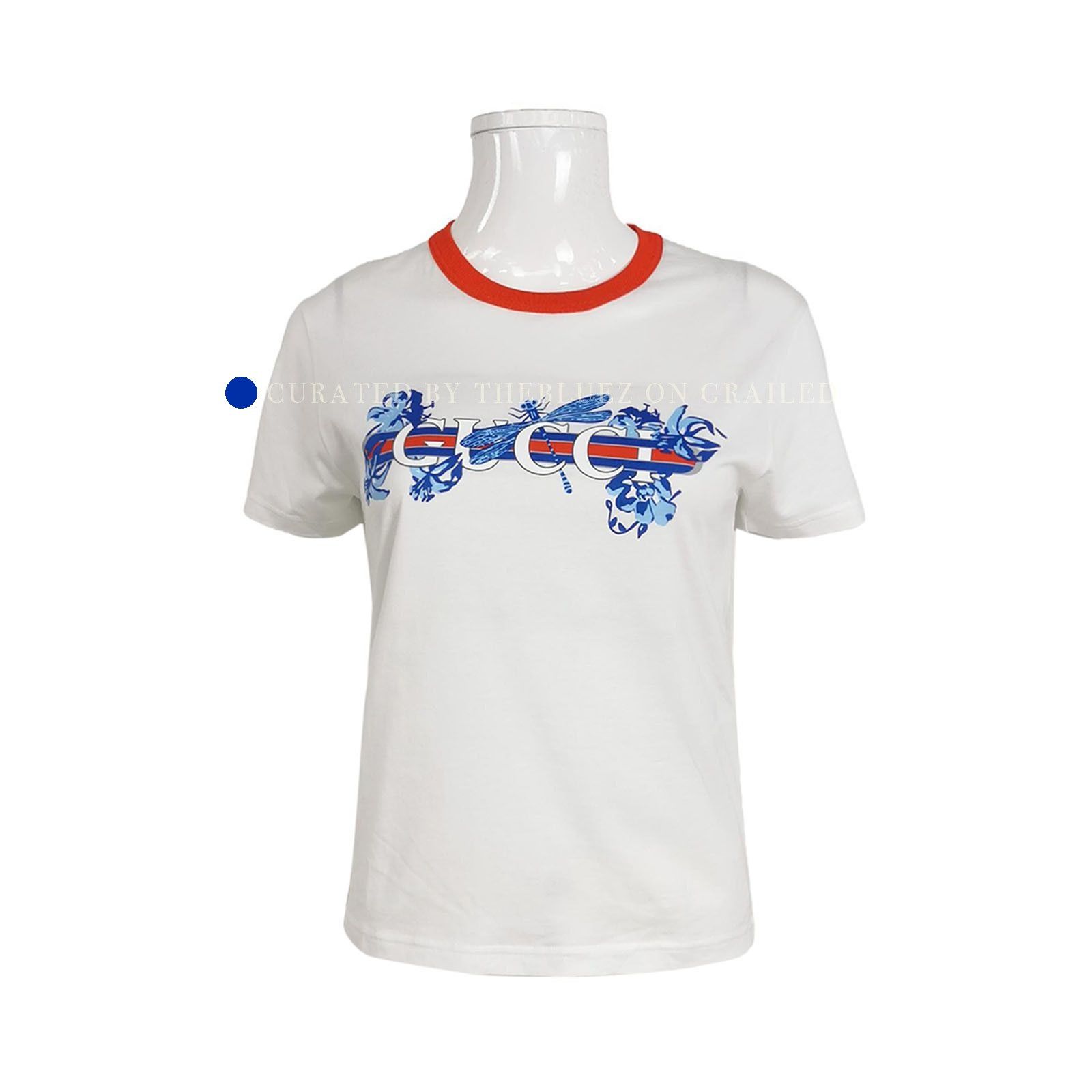 Gucci Classic Logo Print Tee Size US S / EU 44-46 / 1 - 1 Thumbnail