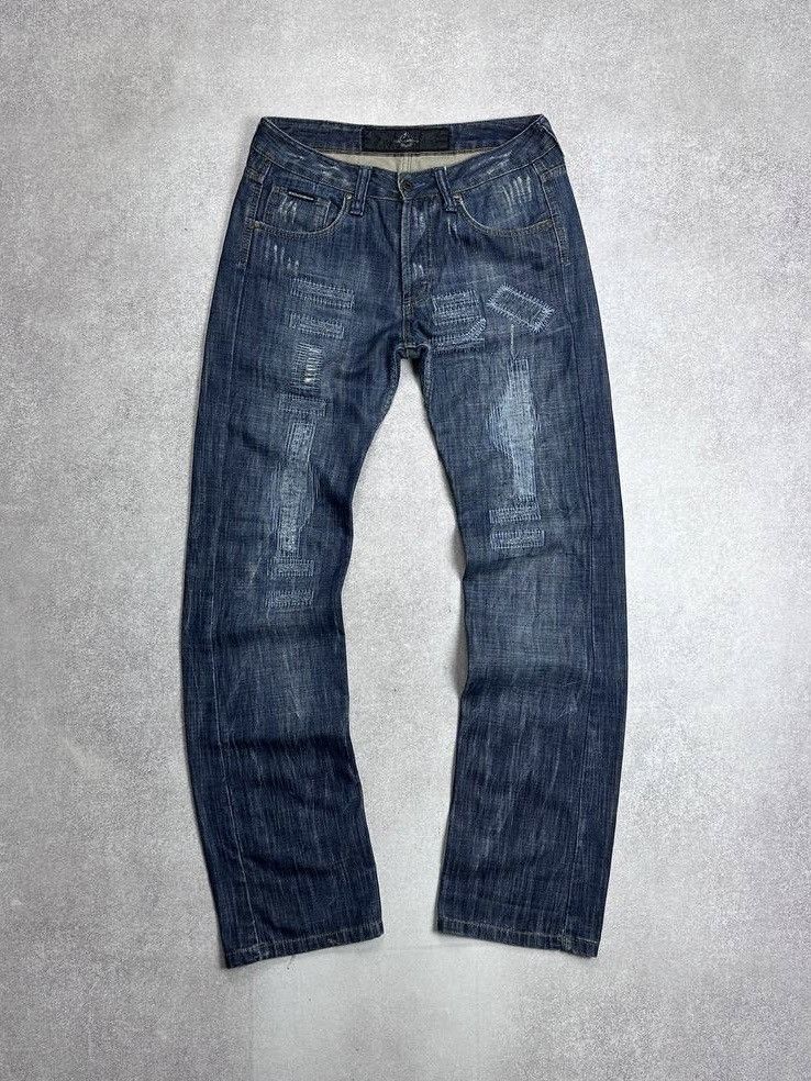 Dolce & Gabbana Vintage Dolce&Gabbaba Flared Y2K Avantgarde Jeans 32 Size US 32 / EU 48 - 1 Thumbnail