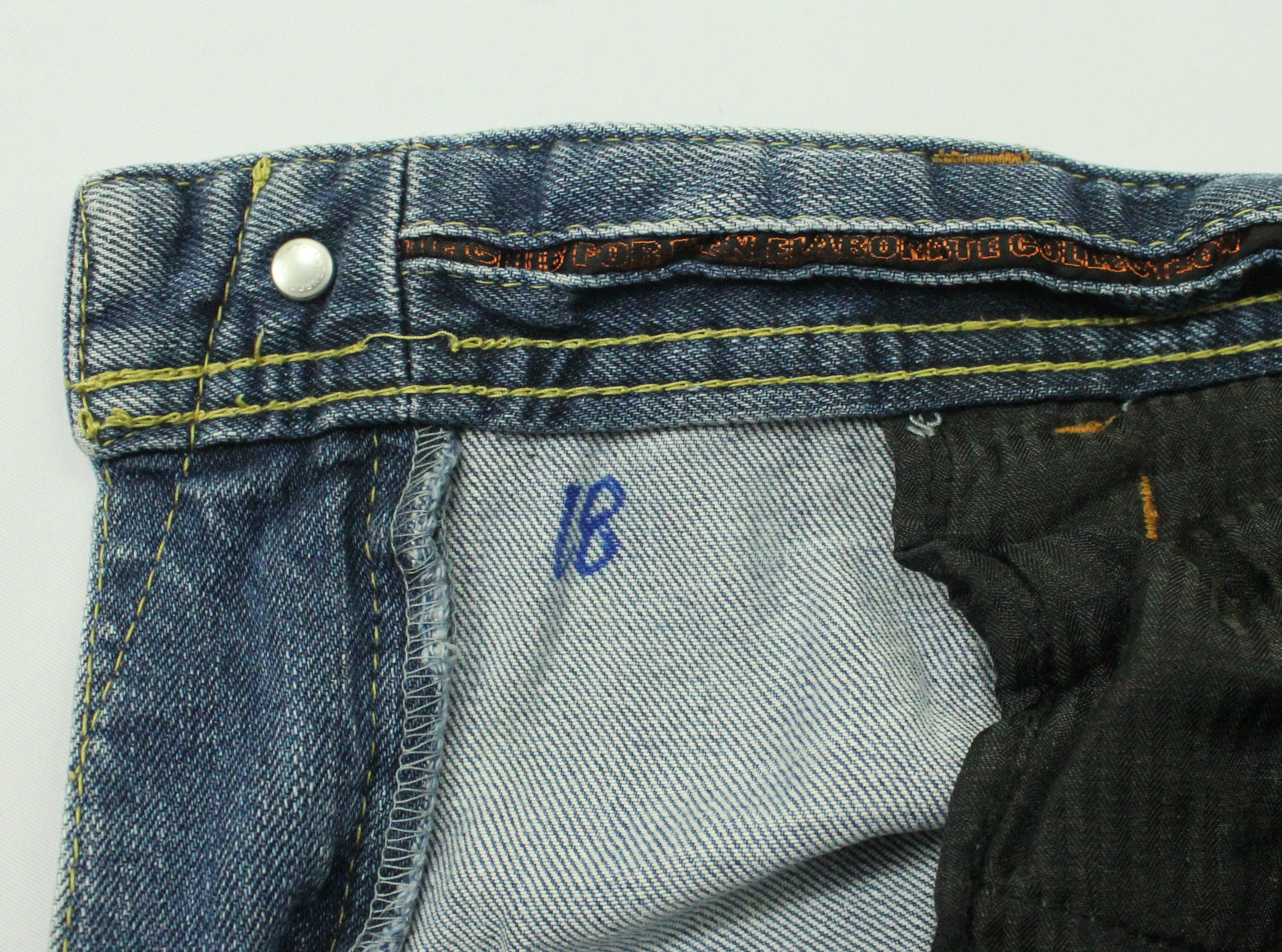 If Six Was Nine SICK 🔥 13 Pockets NICOLE CLUB FOR MEN Denim Stretchy Size US 33 - 21 Thumbnail