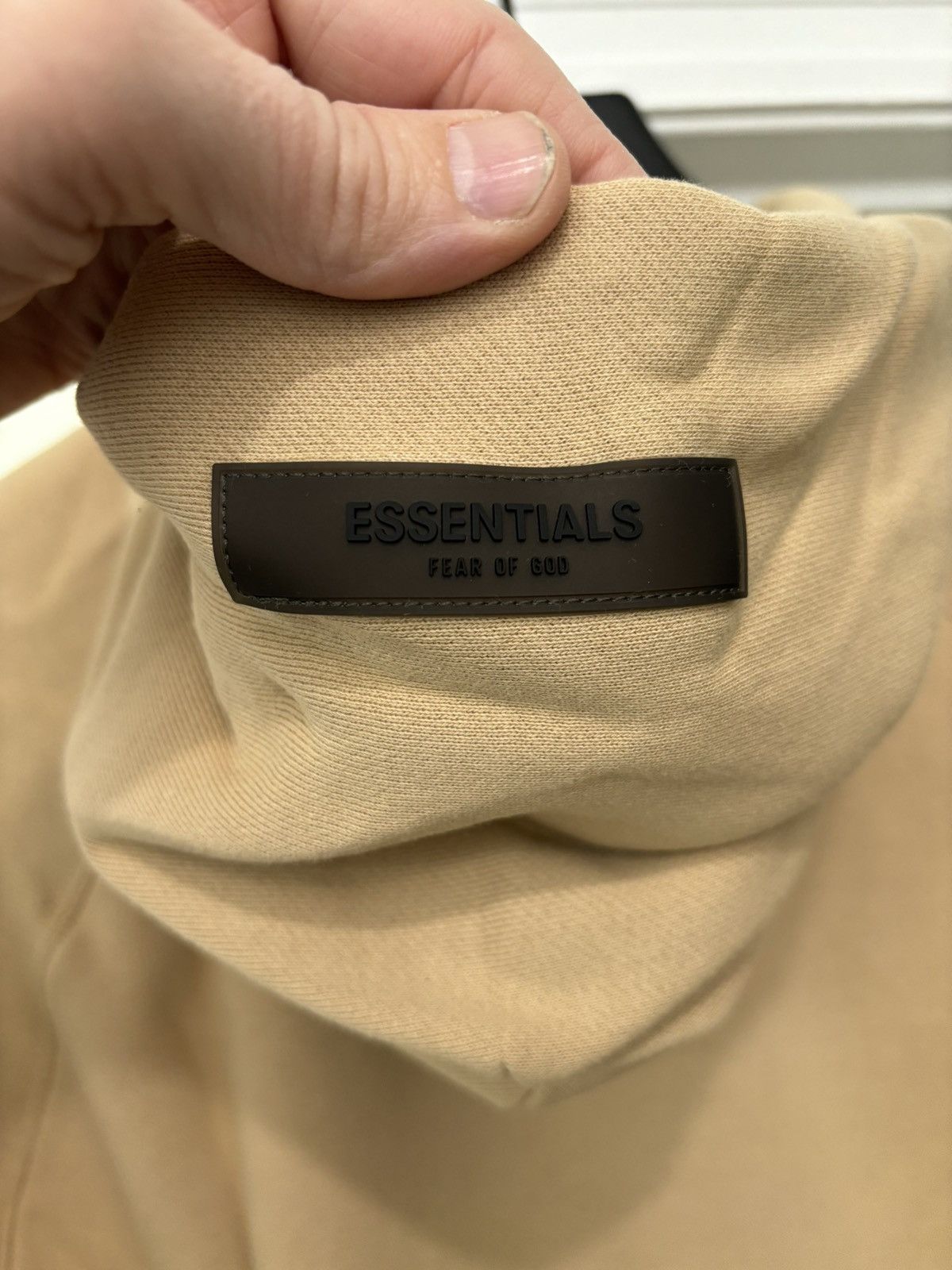 Essentials × FOG × Fear of God FOG Sand Hoodie Size US S / EU 44-46 / 1 - 4 Thumbnail