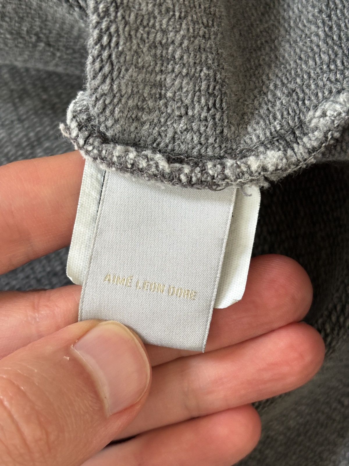 Aime Leon Dore Aime Leon Dore Grey Hoodie Size US L / EU 52-54 / 3 - 6 Thumbnail