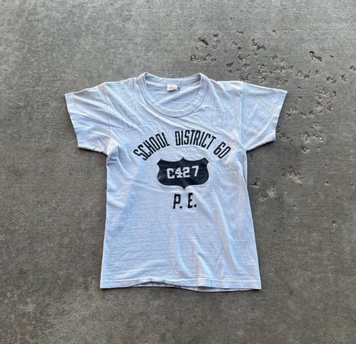 Hanes 1950s Hanes PE Shirt Size US S / EU 44-46 / 1 - 1 Thumbnail
