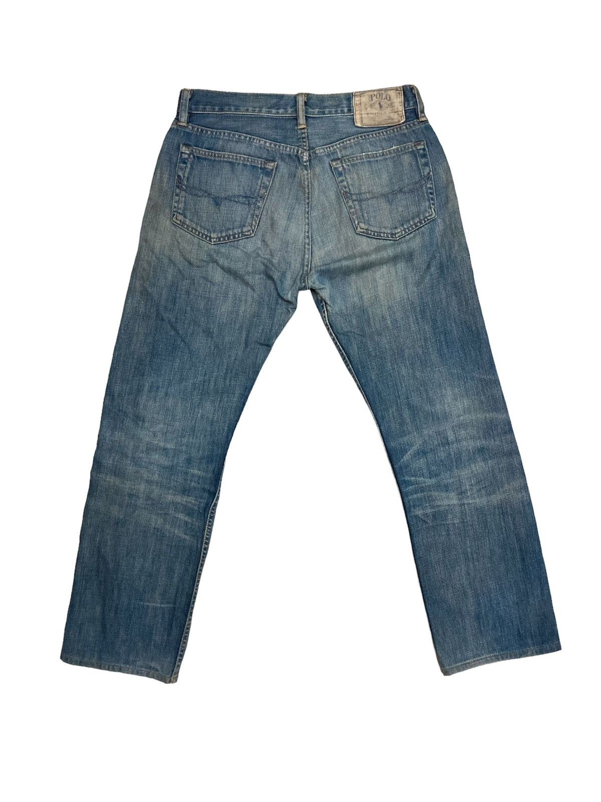 Polo Ralph Lauren Vintage Distressed Polo Ralph Lauren Classic Denim Size US 30 / EU 46 - 2 Thumbnail