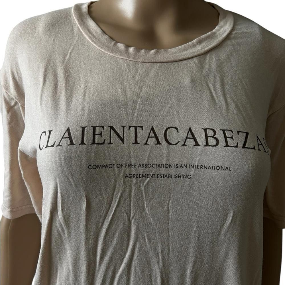 Designer Claientacabezas Graphic Tee Size L / US 10 / IT 46 - 2 Thumbnail