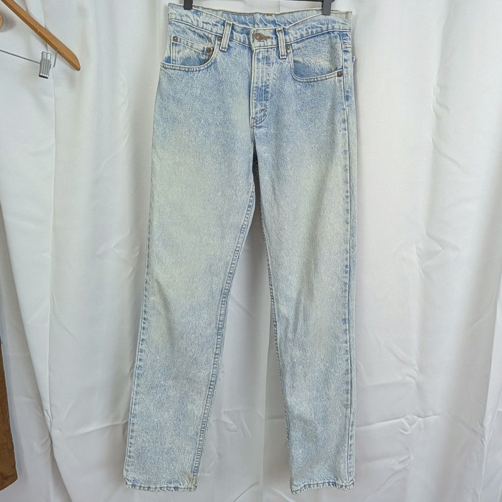 Levi's × Vintage Vintage USA Made Levi's 506 Lightwash Denim Jeans Size US 29 - 3 Thumbnail