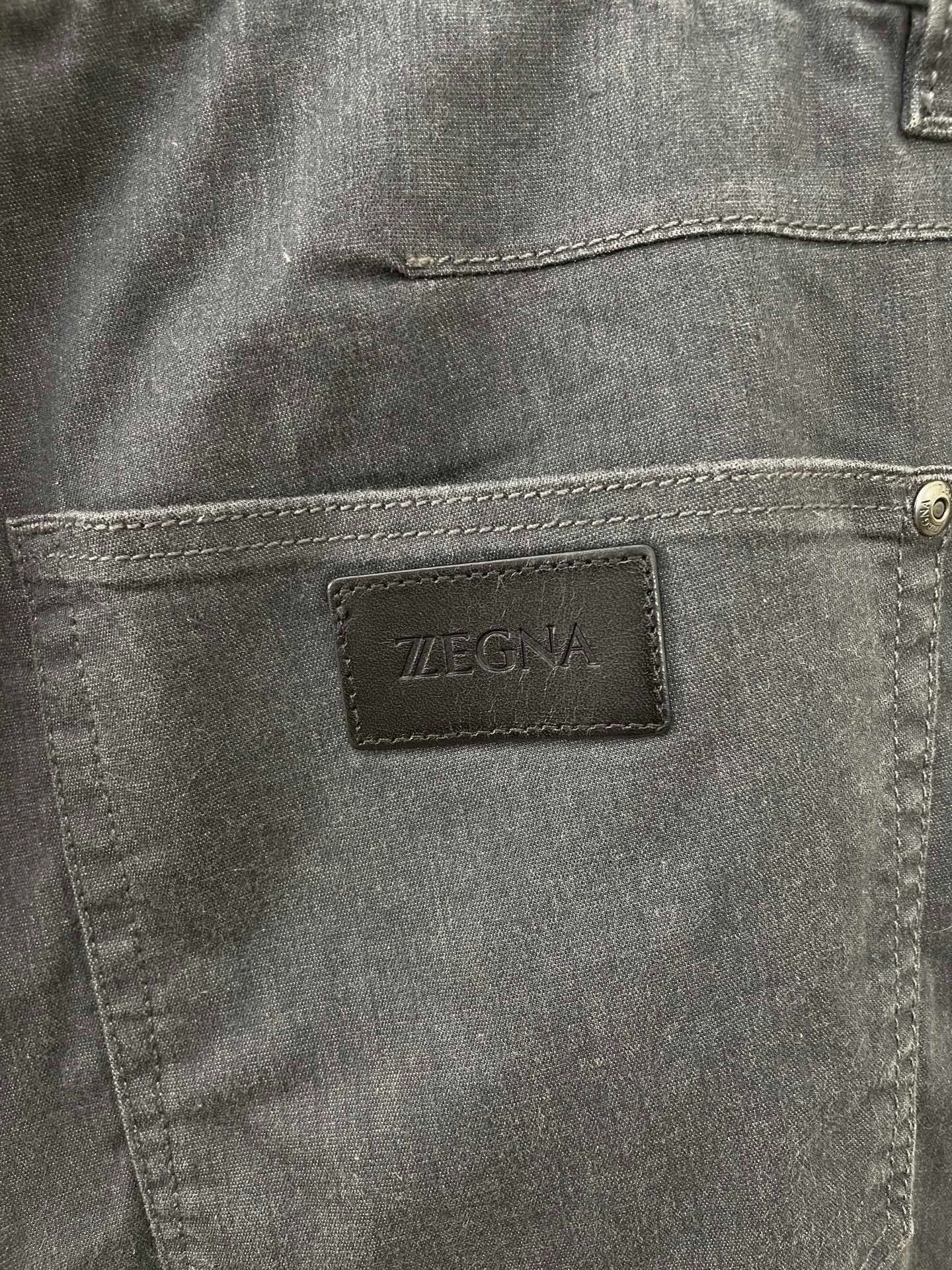 Ermenegildo Zegna ZEGNA 31 Size Structured Denim Jeans Size US 31 - 3 Thumbnail