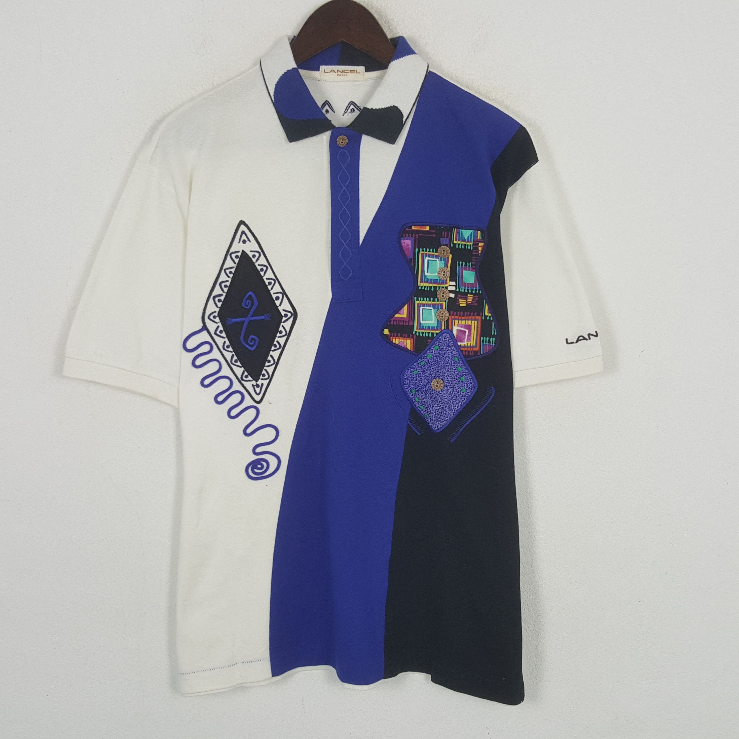 Lancel Vintage Lancel Golf Polos Shirt Size US M / EU 48-50 / 2 - 1 Thumbnail