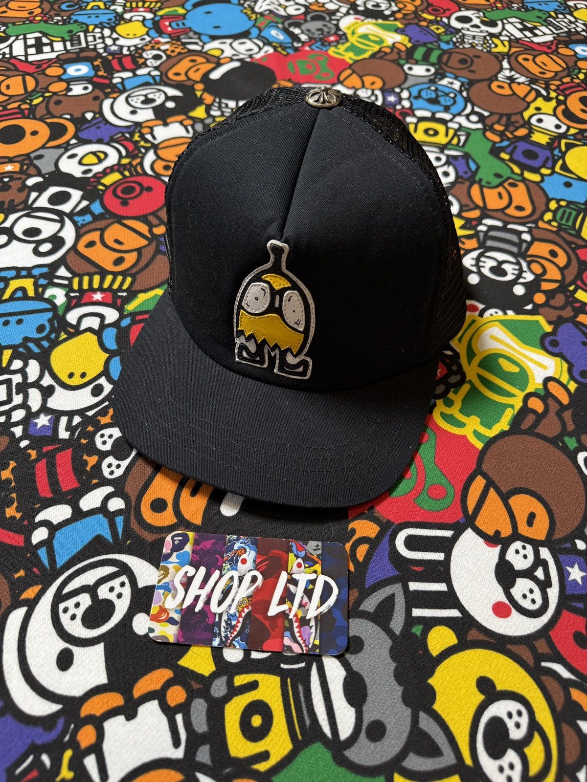 Chrome Hearts Chrome Hearts Black Matty Boy Banana Logo Trucker Hat Size ONE SIZE - 1 Thumbnail