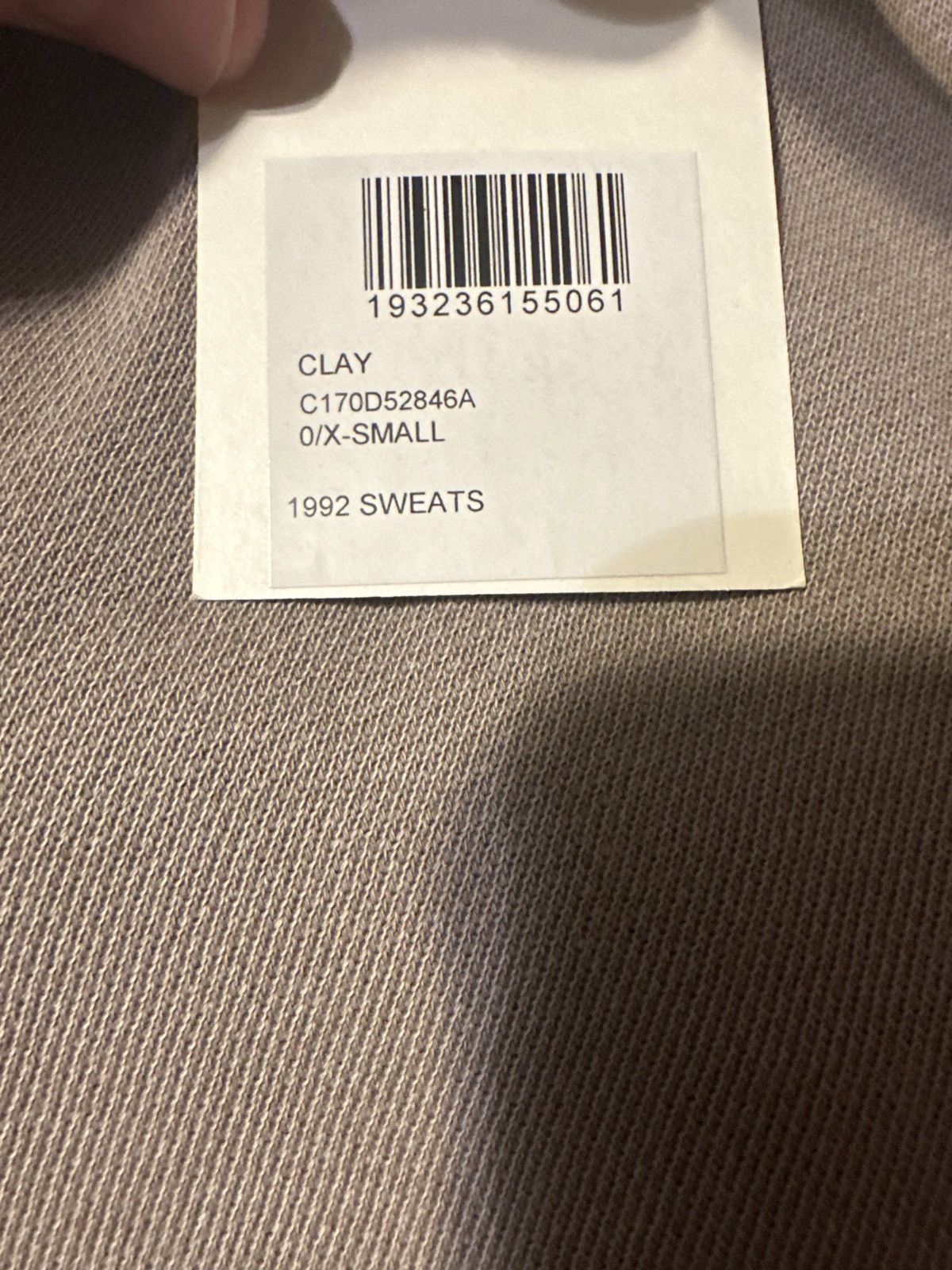 John Elliott John Elliot 1992 Sweatpants (Clay/Small) Size US 30 / EU 46 - 1 Thumbnail
