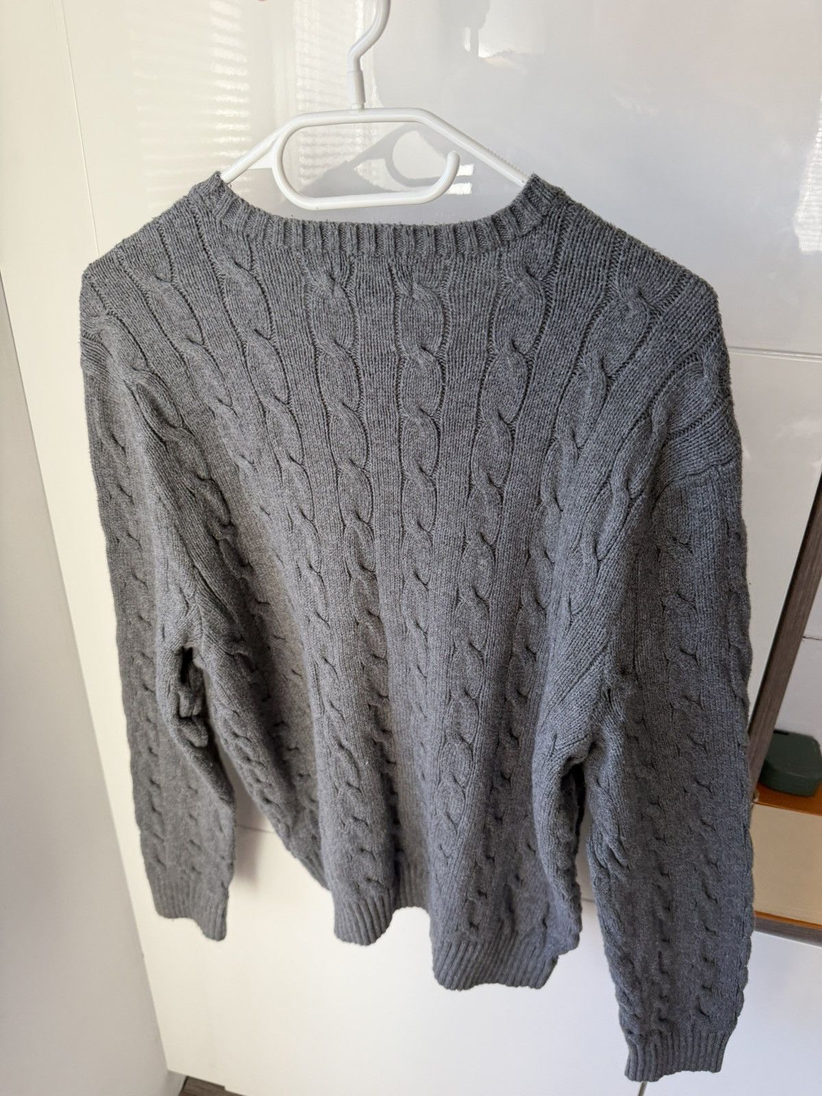 Polo Ralph Lauren Polo Ralph Lauren Grey Luxury Casual Knitted Sweater Size US L / EU 52-54 / 3 - 6 Thumbnail