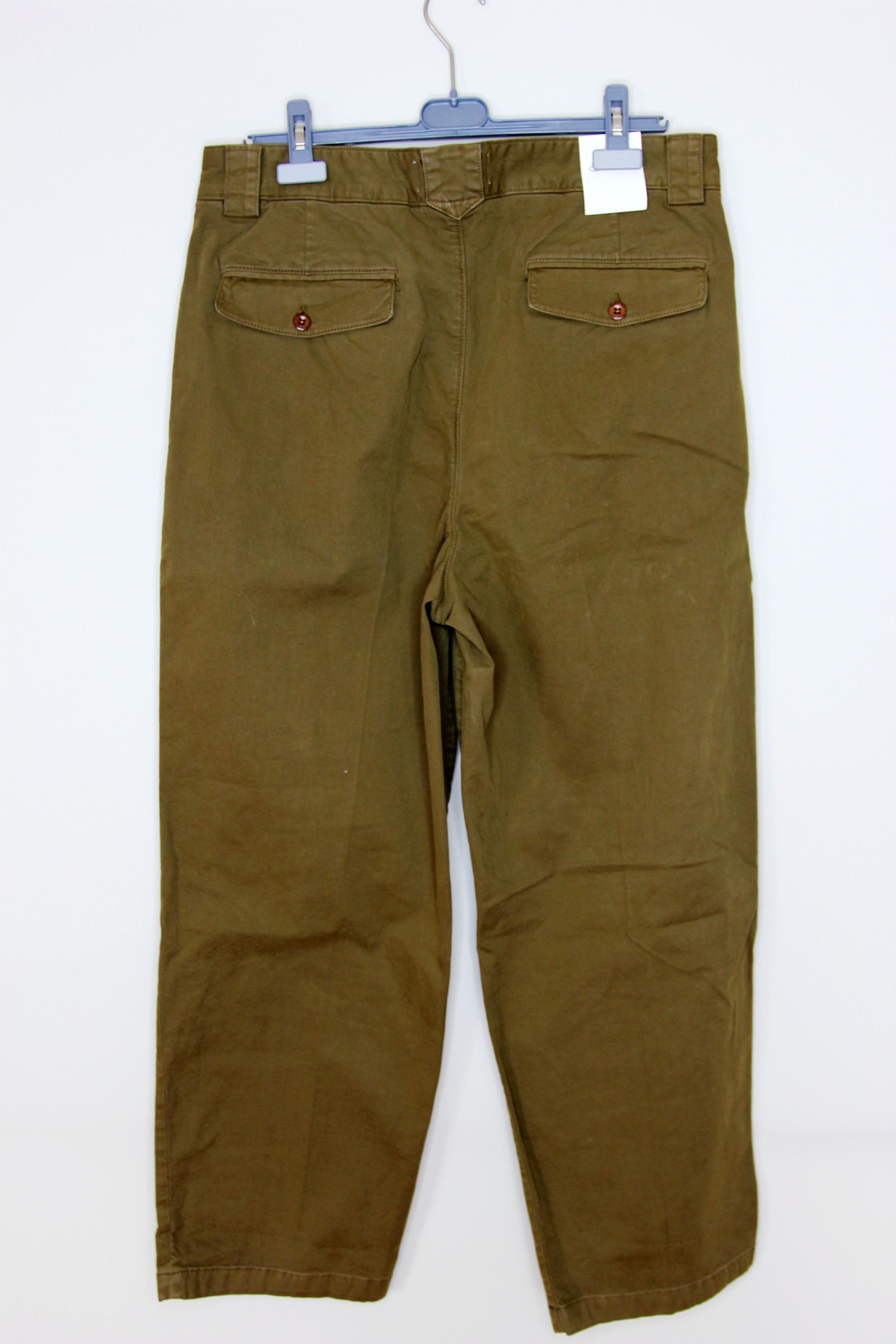 Gant BNWT AW23 GANT PLEATED TWILL CHINO PANTS 36 Size US 34 / EU 50 - 3 Thumbnail