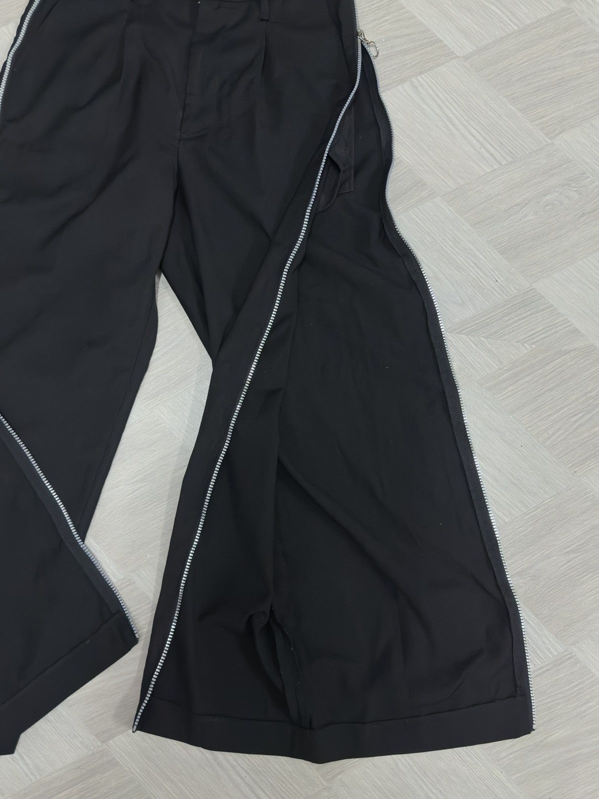 Japanese Brand AW2020 A’Gems / 9 Side Zipper Wide Slack Pant Size US 30 / EU 46 - 17 Thumbnail