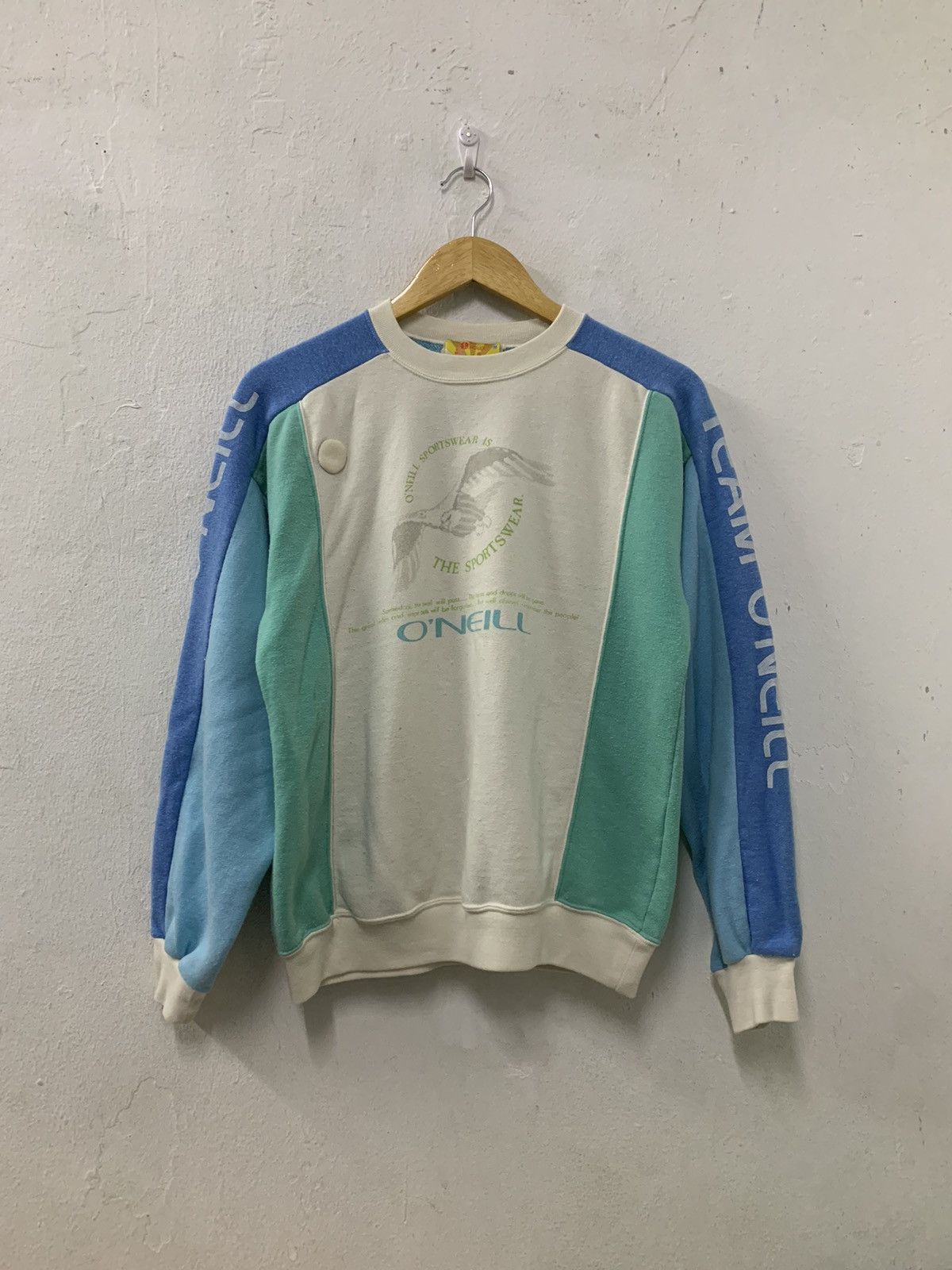 O'Neill × Vintage Vintage Team Oneill Sweatshirt Size US M / EU 48-50 / 2 - 1 Thumbnail