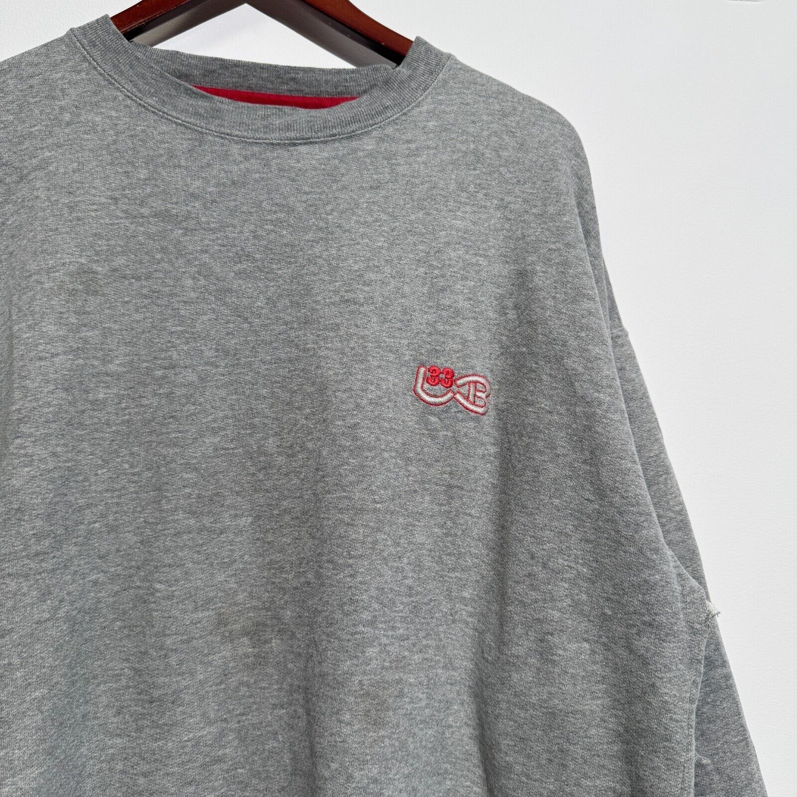 Vintage Vintage Unisex Gray Cotton Crewneck Size XL Regular Fit Size US XL / EU 56 / 4 - 4 Thumbnail