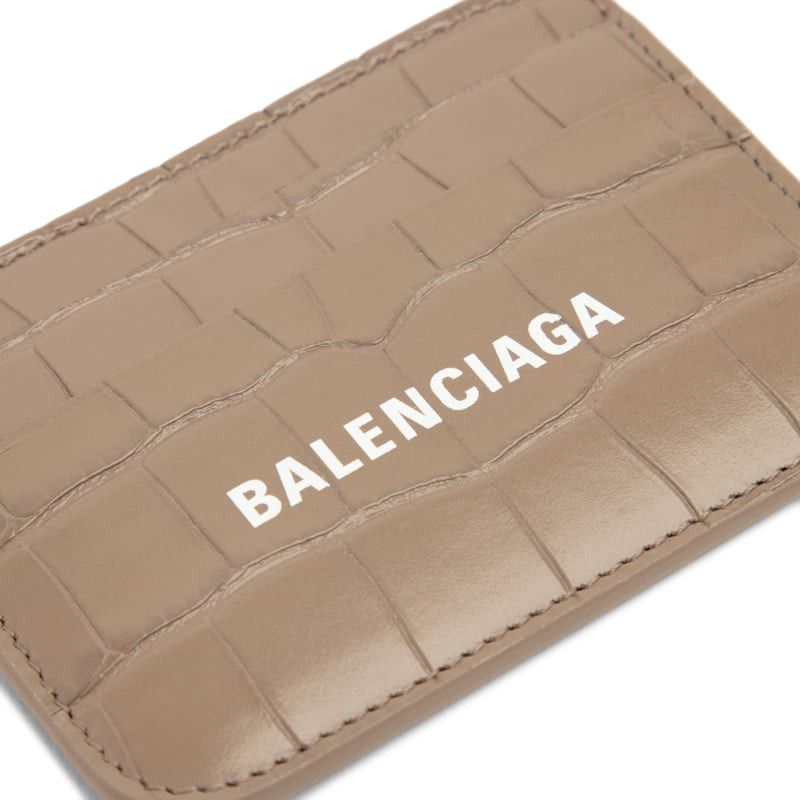 Balenciaga o1mt1gz0525 Size: OS / Cash Card Holder in Beige Size ONE SIZE - 3 Thumbnail