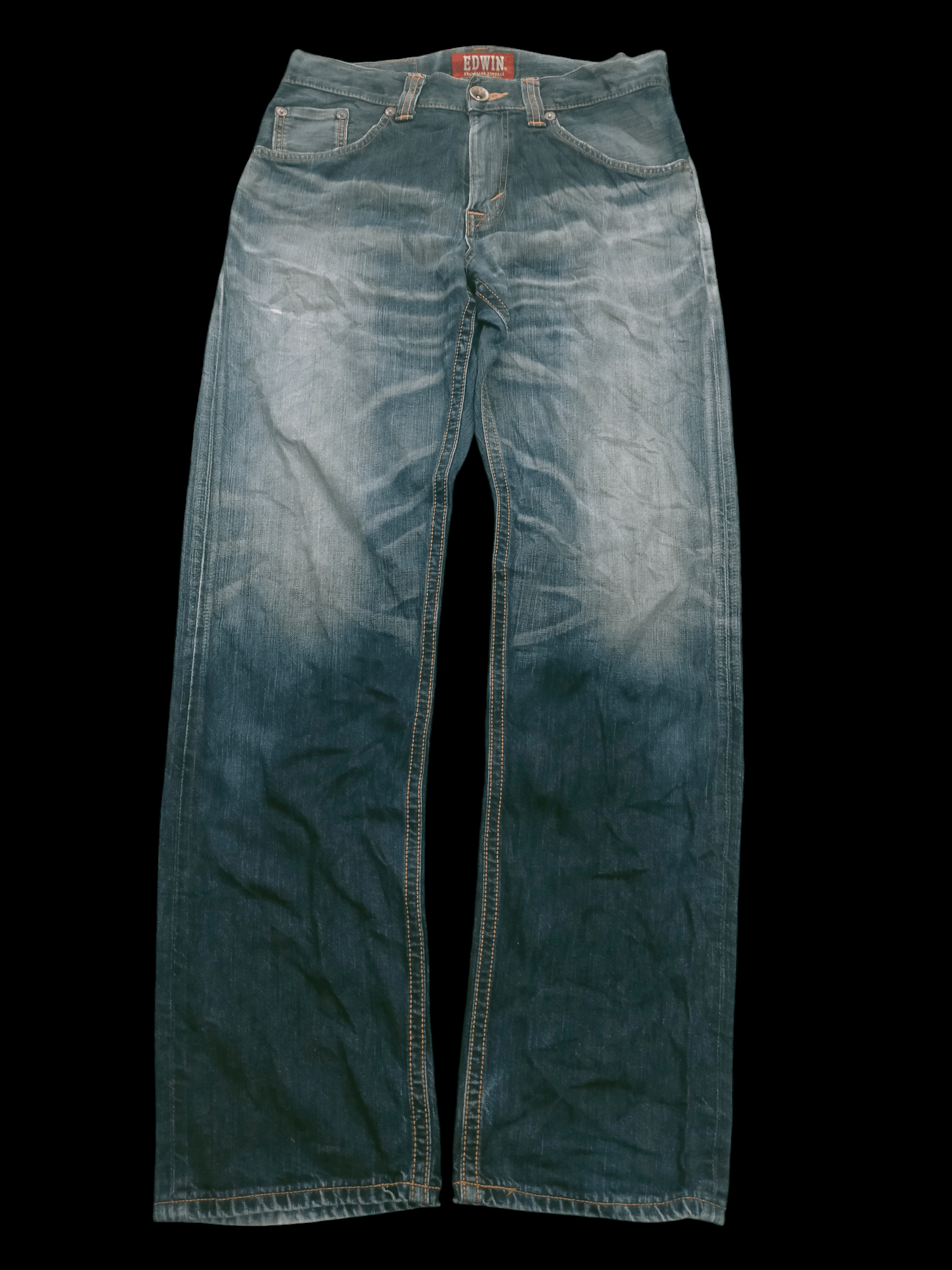 Edwin × Japanese Brand 🔥 Mudwash Distressed Edwin XV Jeans Size US 33 - 1 Thumbnail